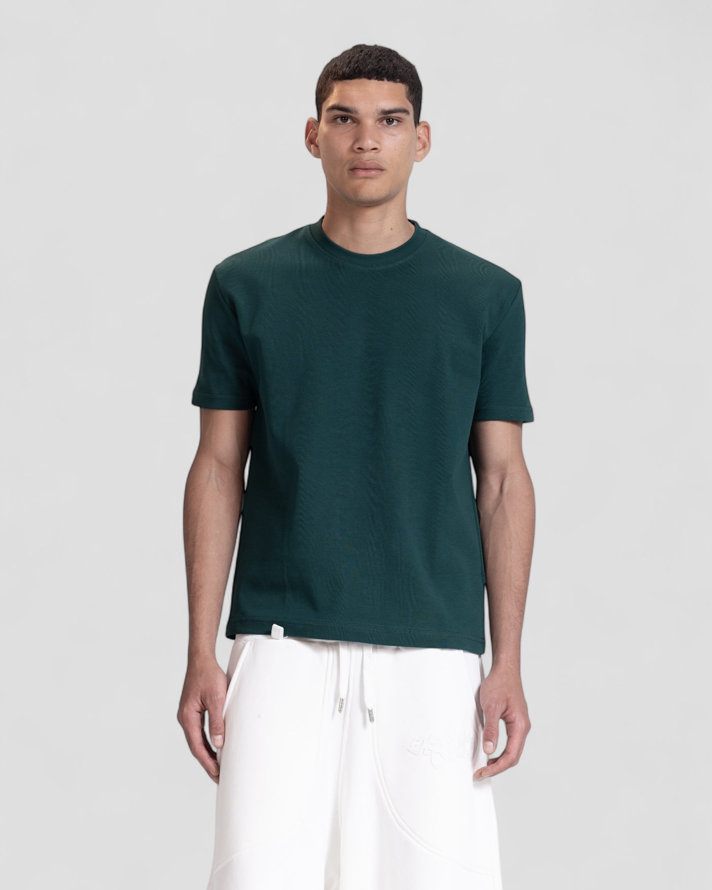 The Perfect Blank Teal Regular Fit Tshirt V1