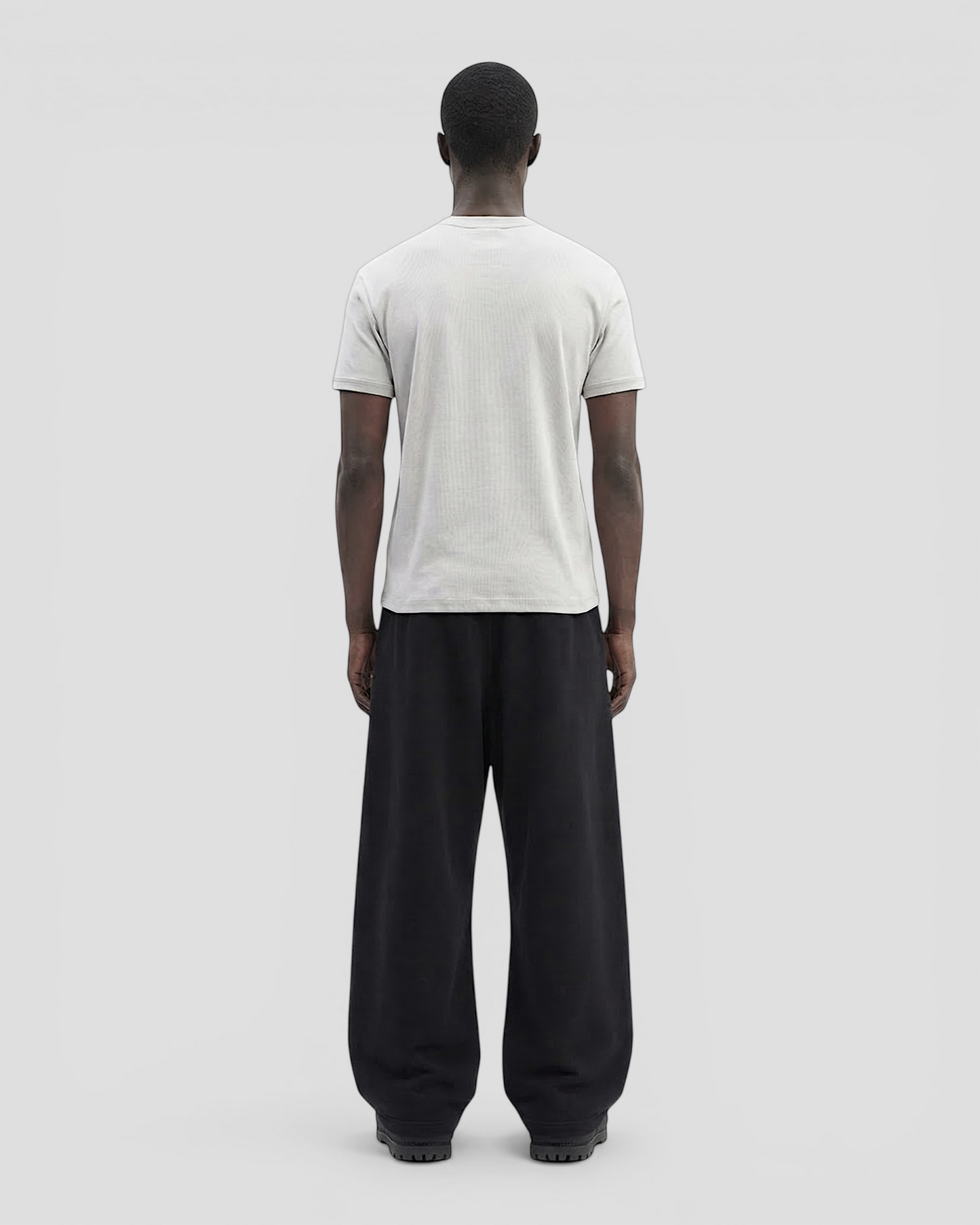 Luis Regular Blank Light Grey Tee V2