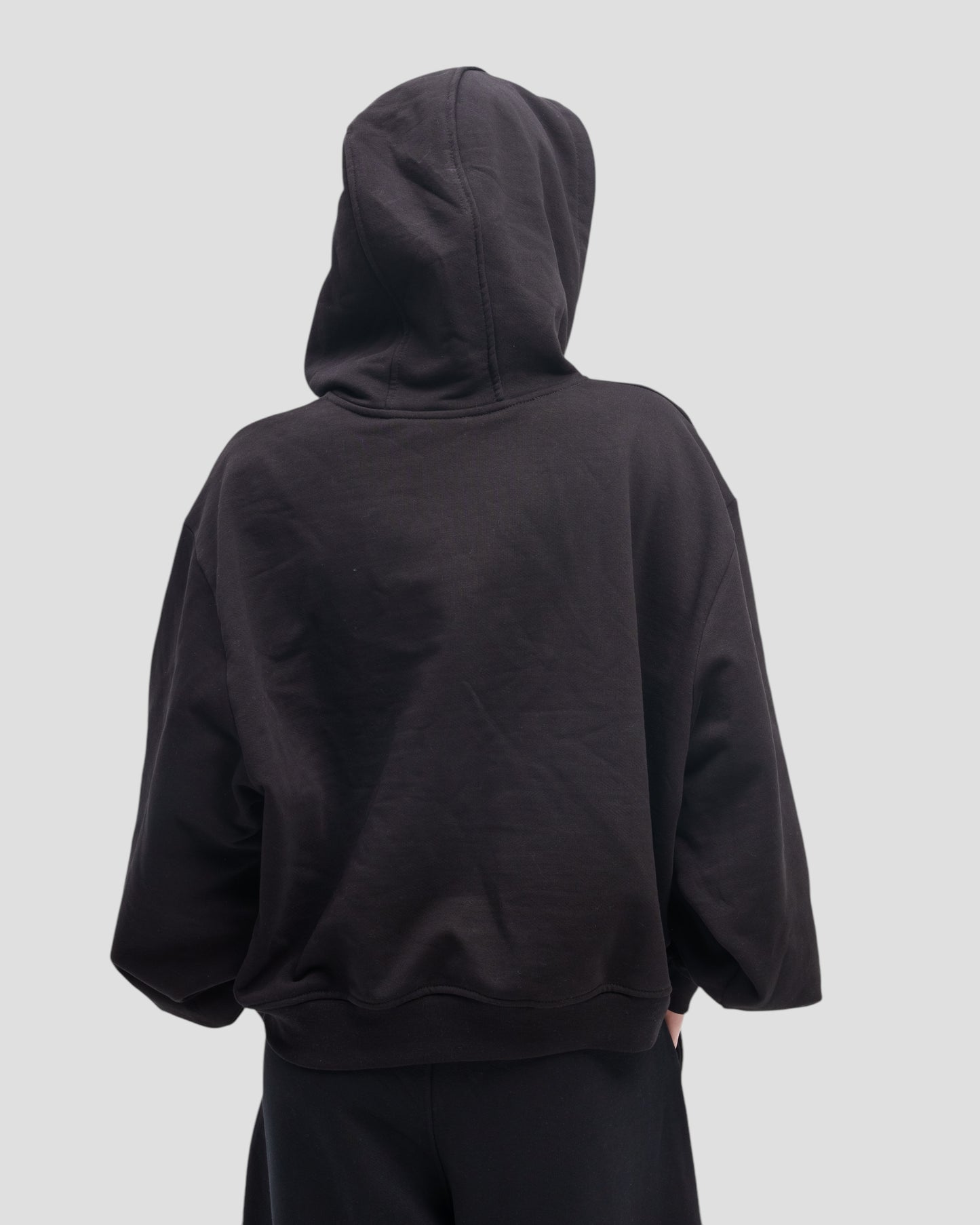 The Perfect Blank Black Hoodie