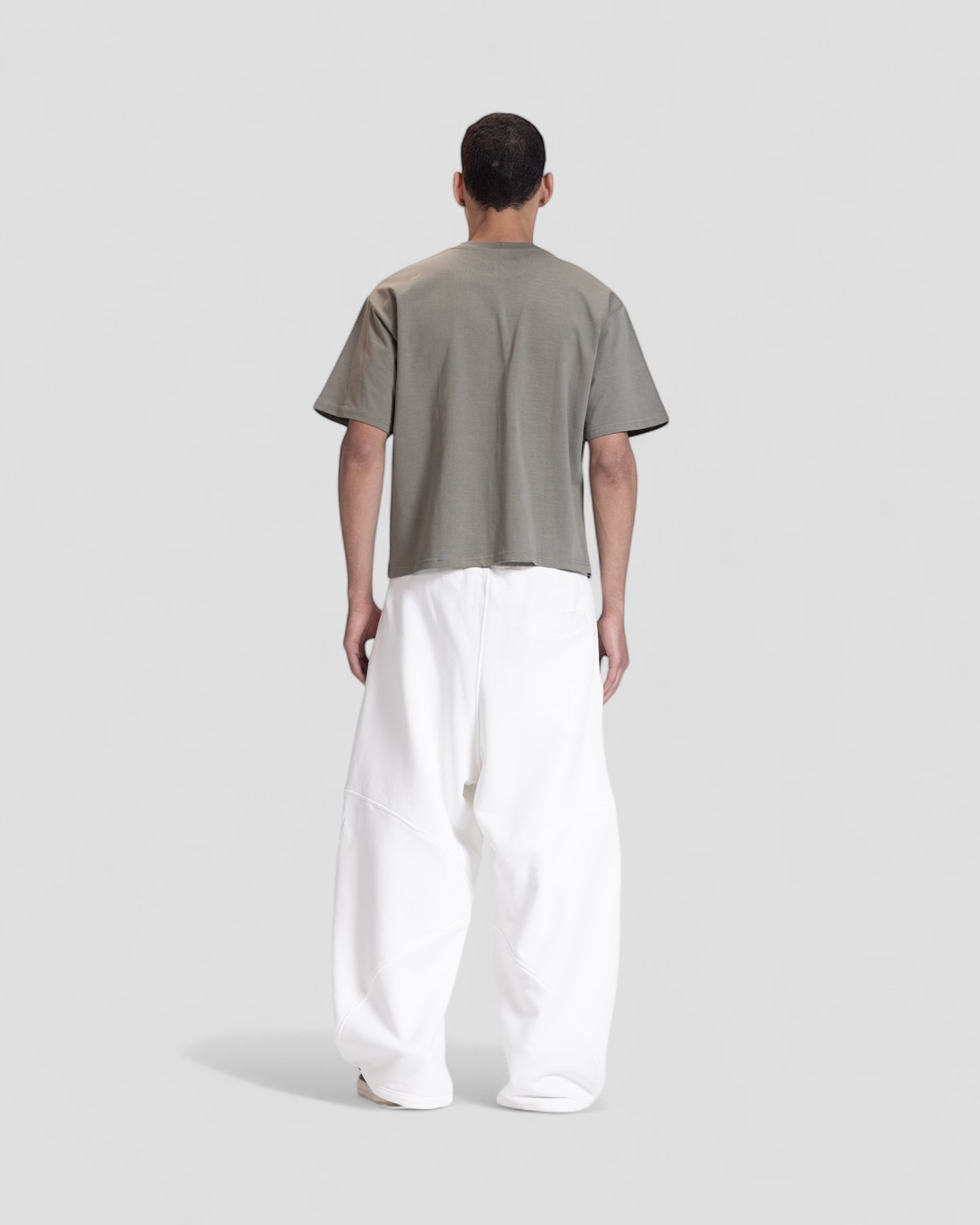 The Perfect Blank Olive Boxy Tshirt