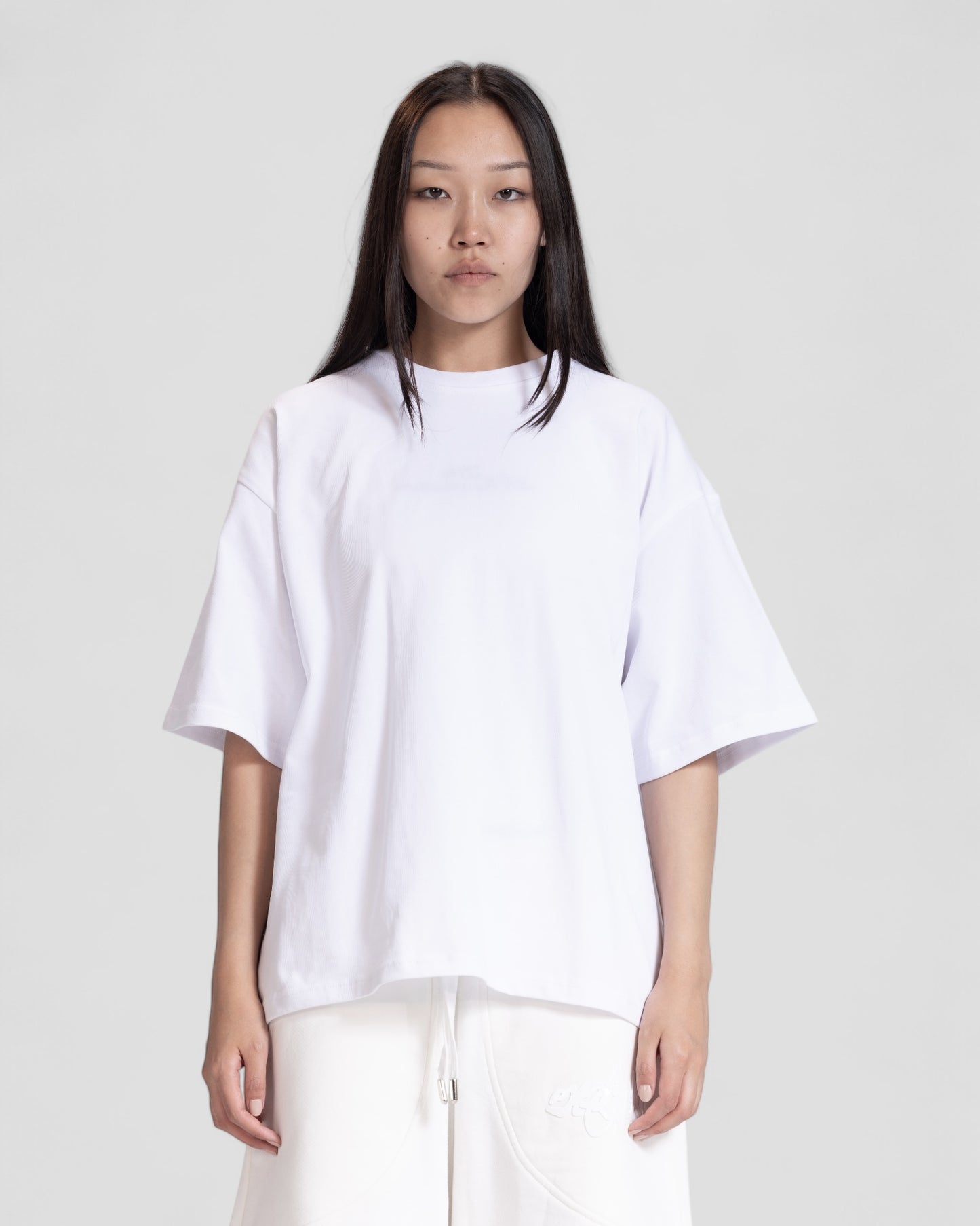 The Perfect Blank Black Boxy Tshirt V1
