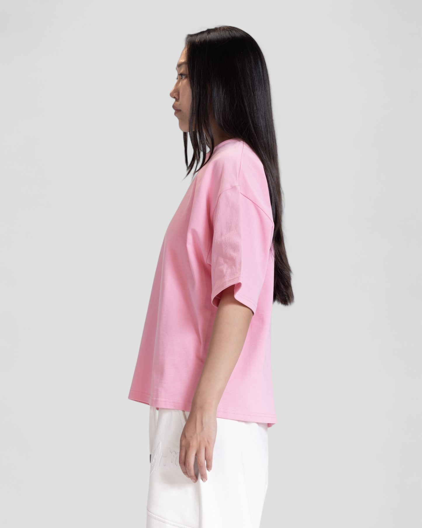 The Perfect Blank Pink Boxy Tshirt