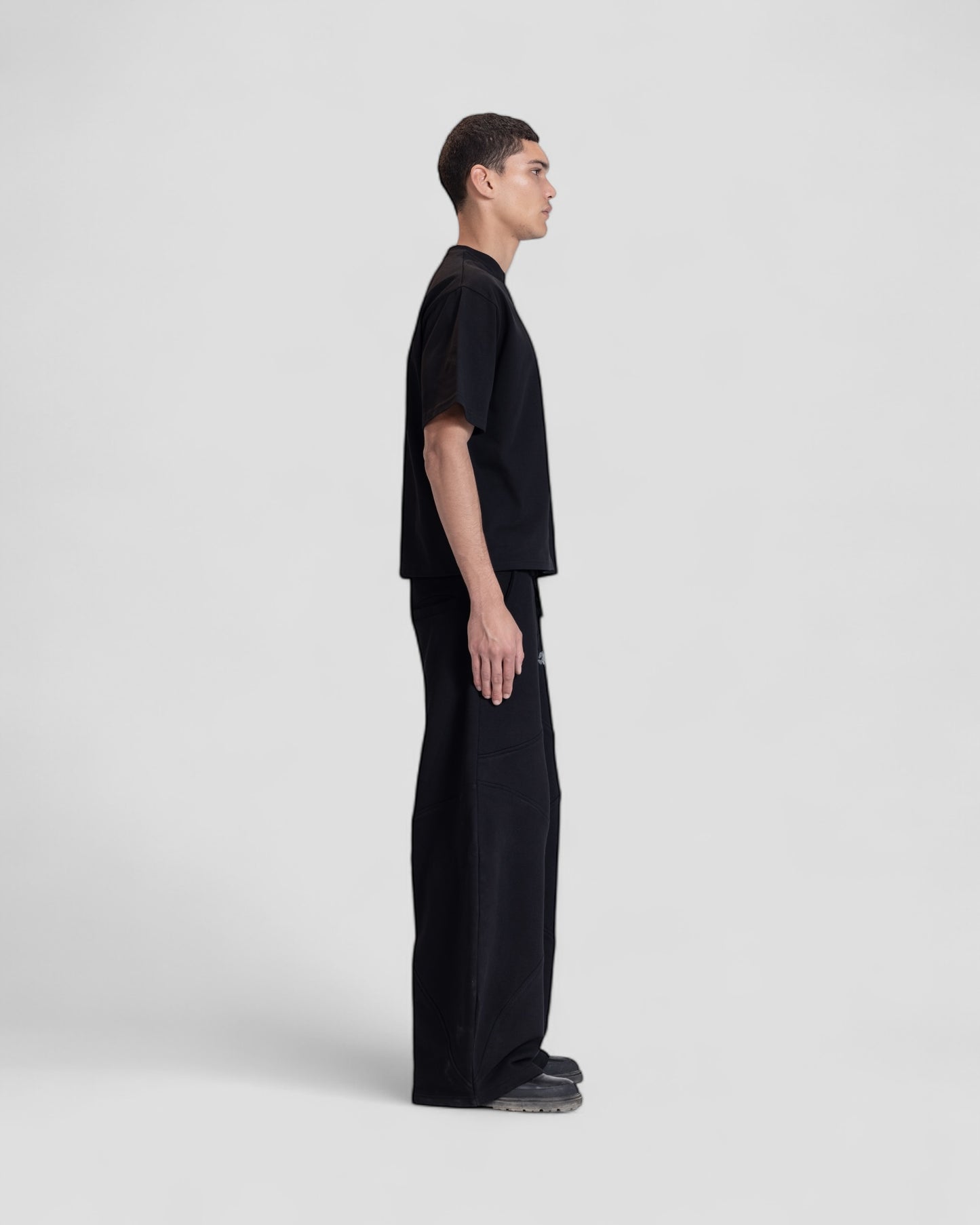The Perfect Blank Black Boxy Tshirt