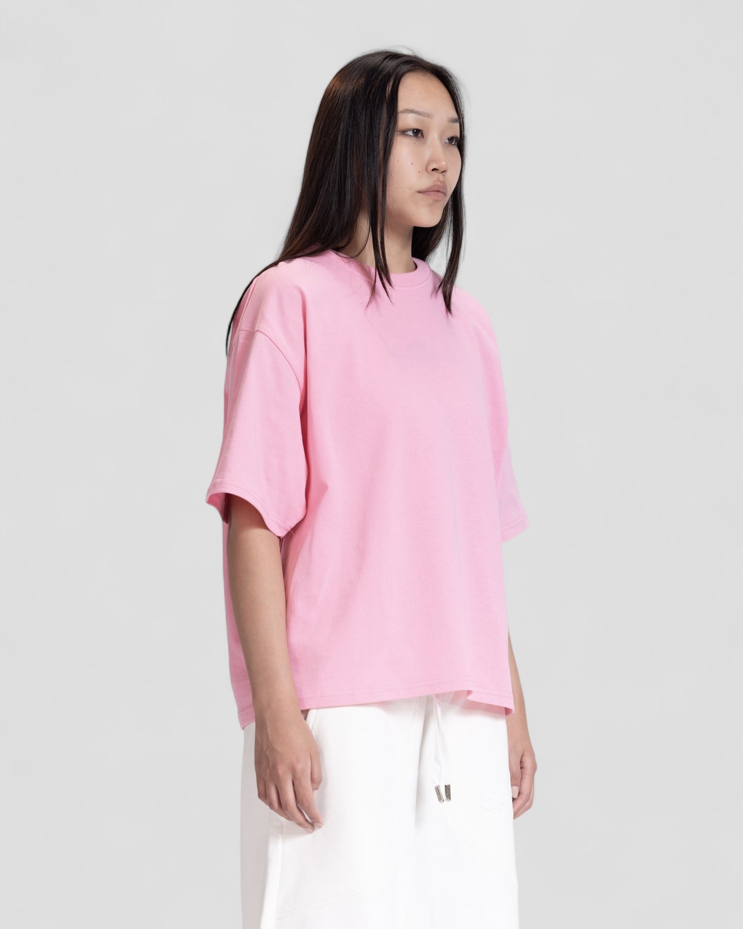 The Perfect Blank Pink Boxy Tshirt