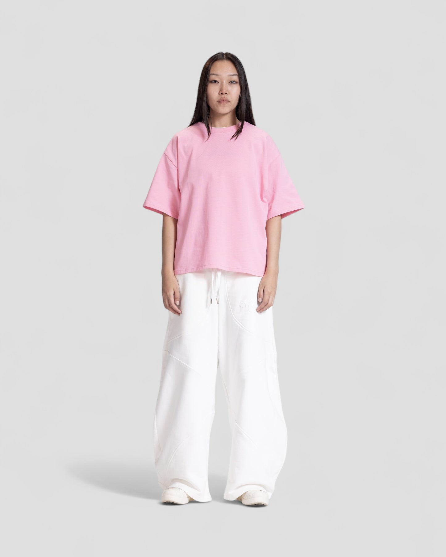 The Perfect Blank Pink Boxy Tshirt