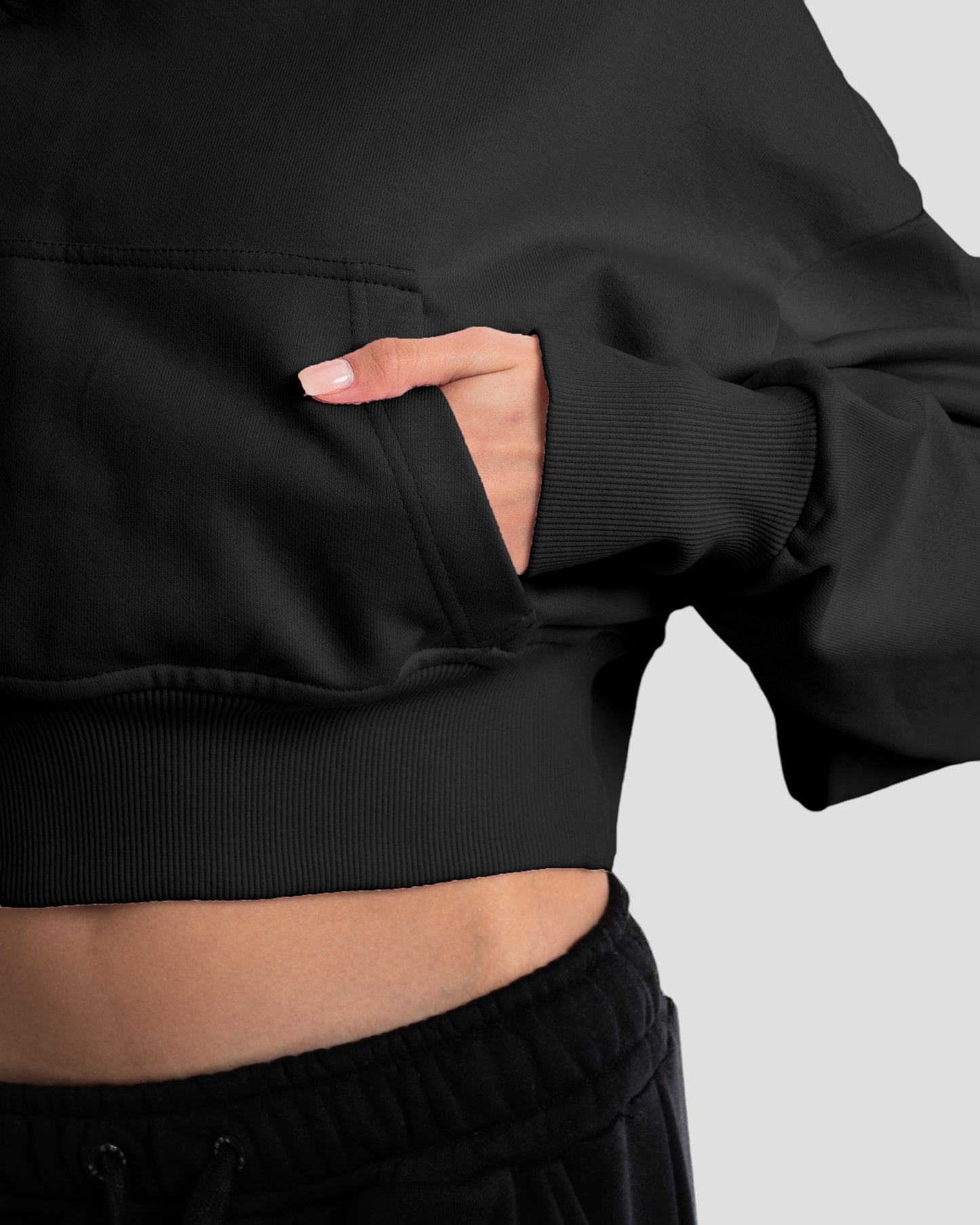 The Perfect Blank Black Baby Hoodie