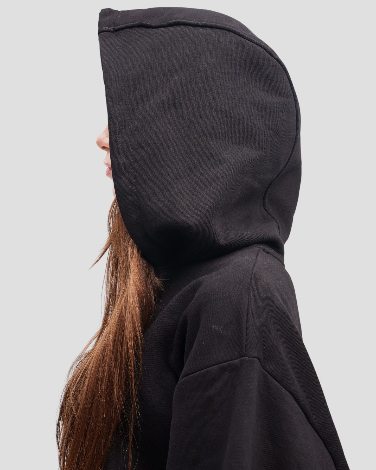 The Perfect Blank Black Hoodie