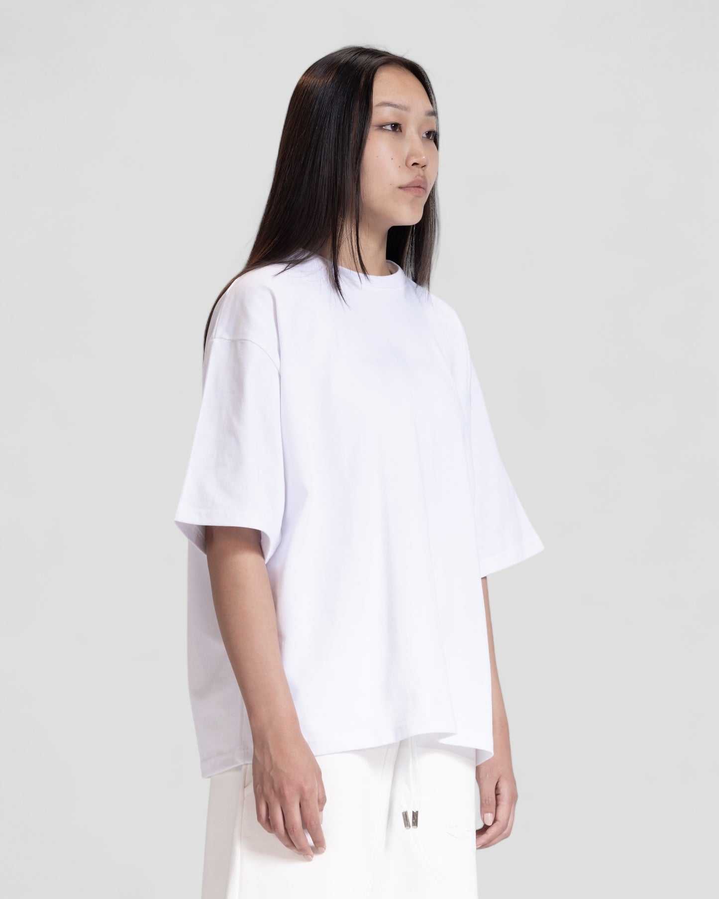 The Perfect Blank Black Boxy Tshirt V1