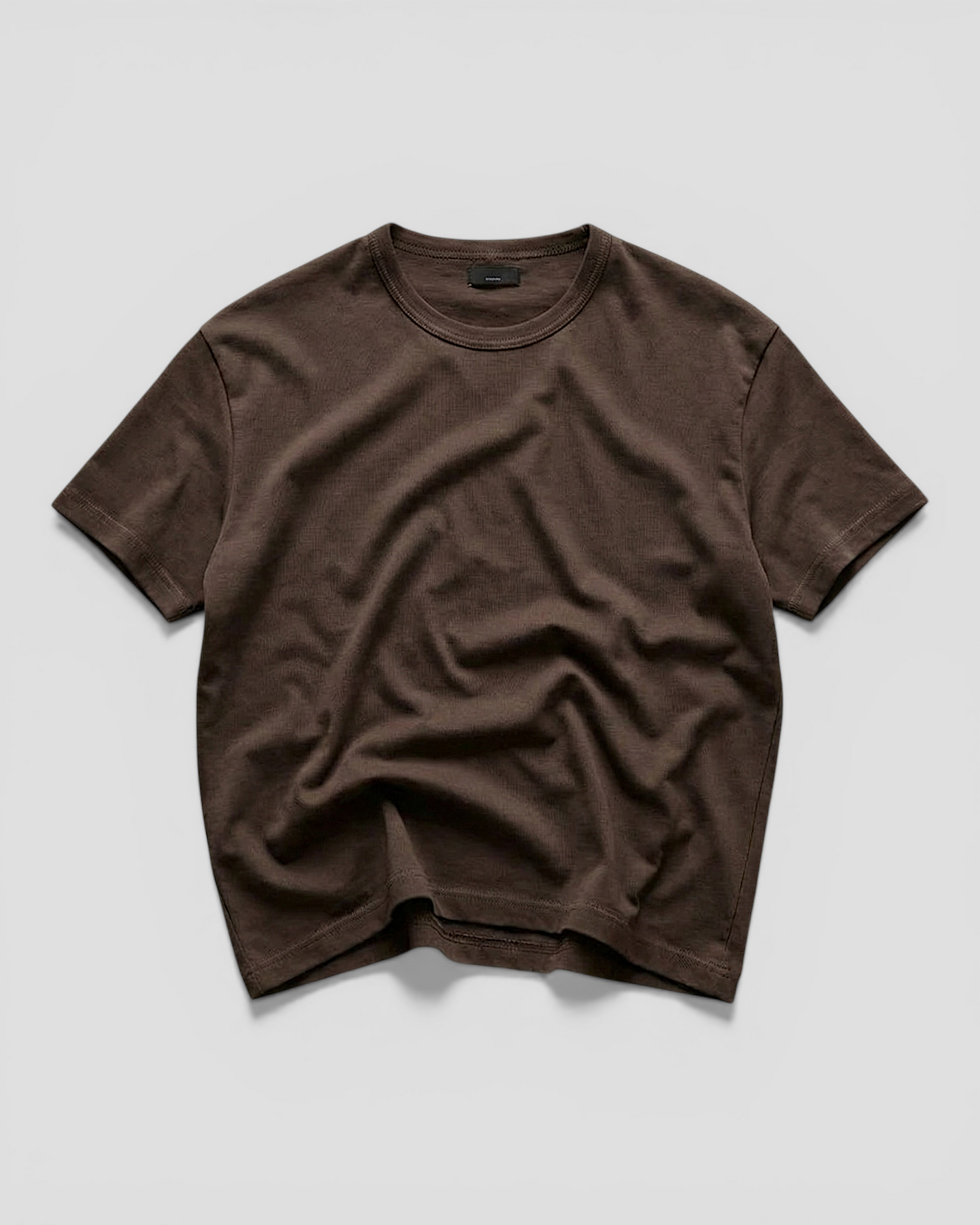 Luis Regular Blank Brown Tee V2