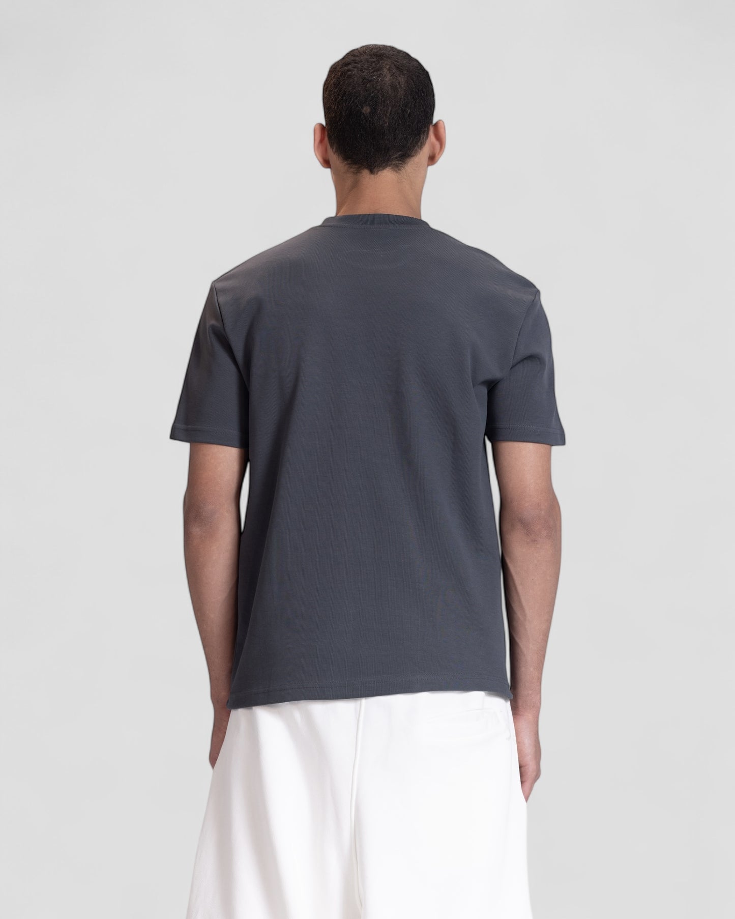 The Perfect Blank Dark Grey Regular Fit Tshirt