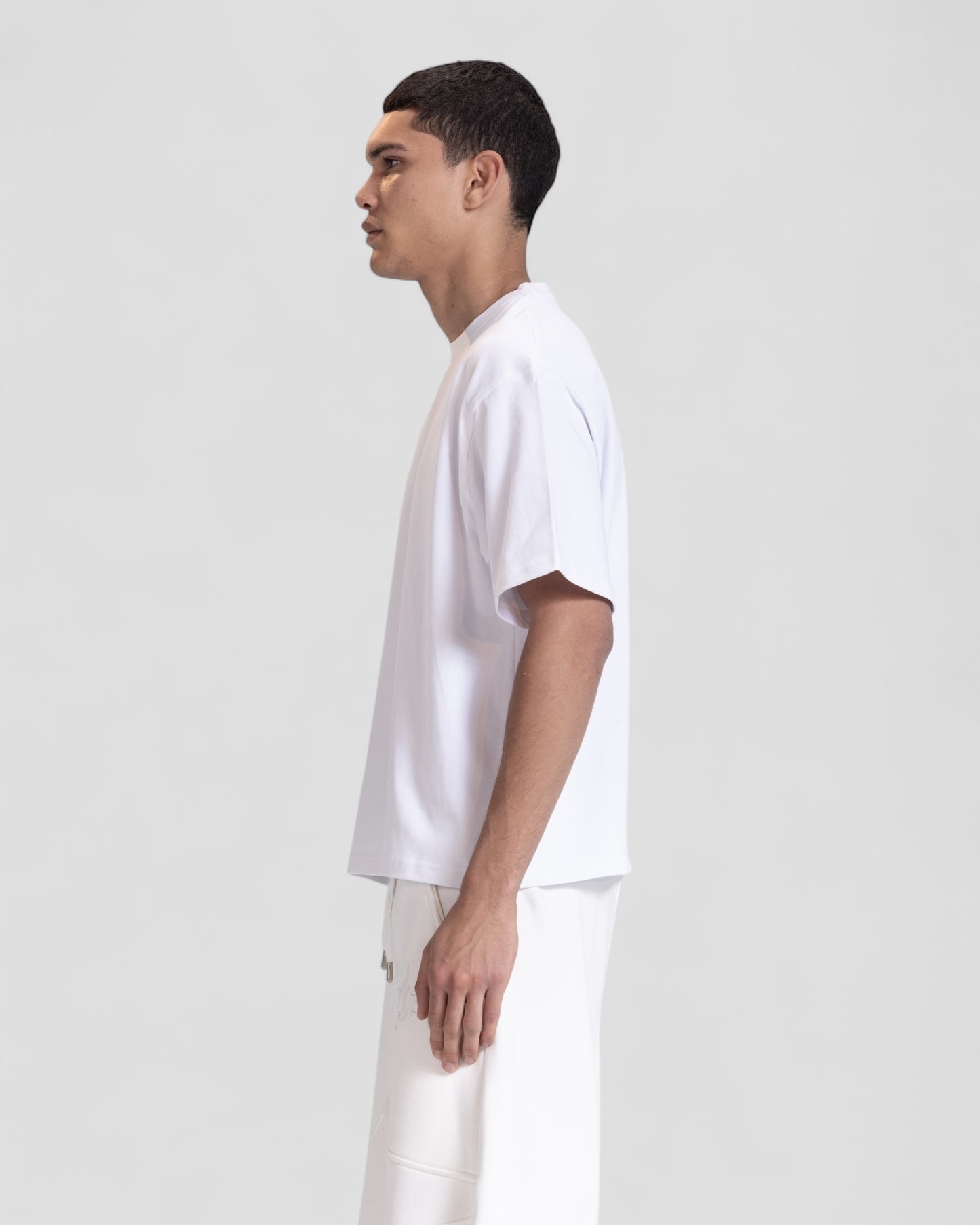 The Perfect Blank Black Boxy Tshirt V1