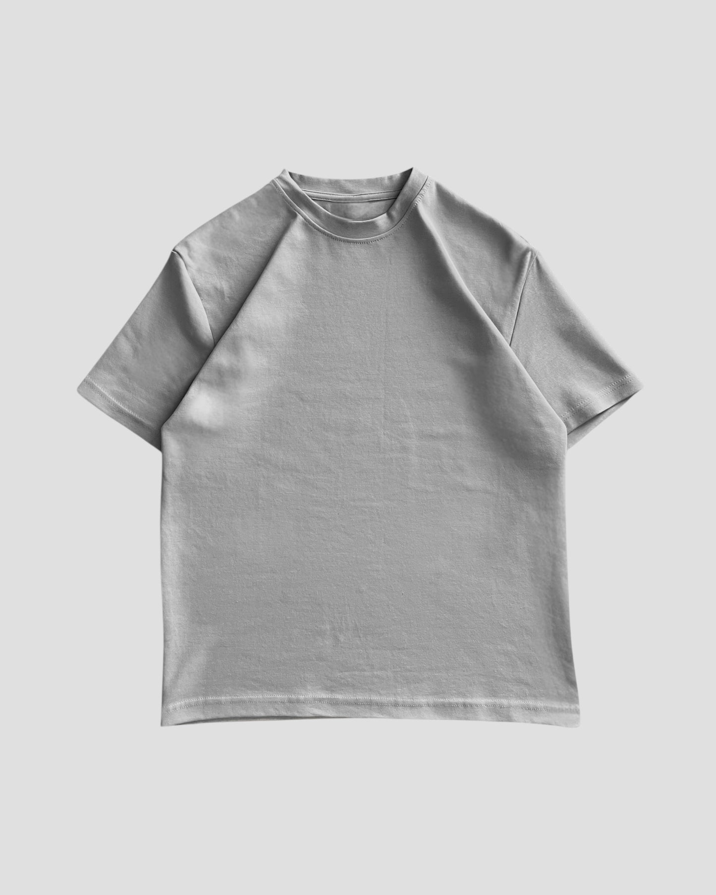 The Perfect Blank Grey Regular Fit Tshirt