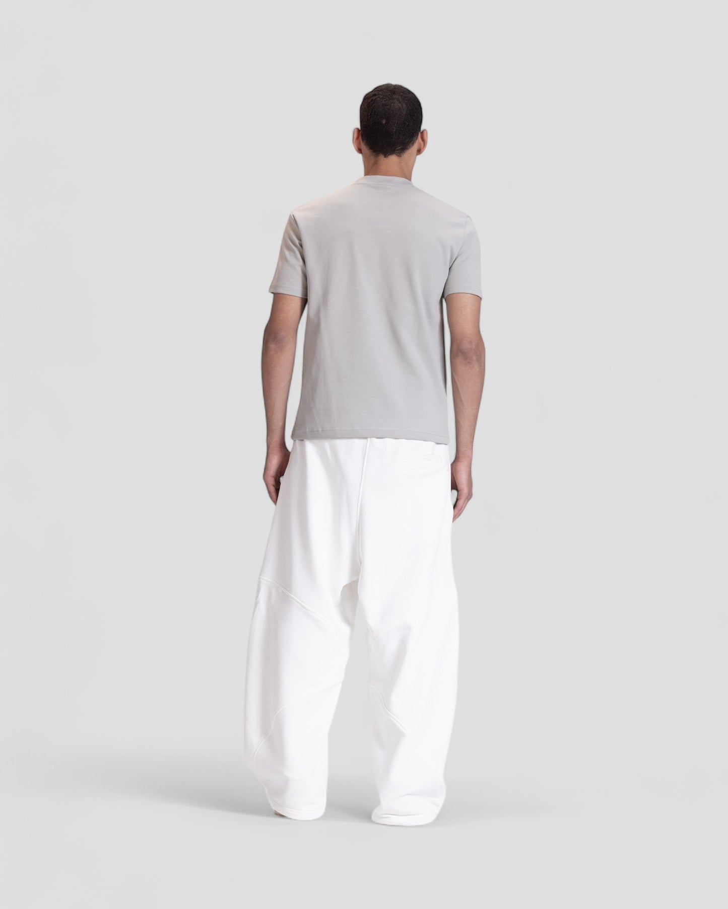 The Perfect Blank Grey Regular Fit Tshirt