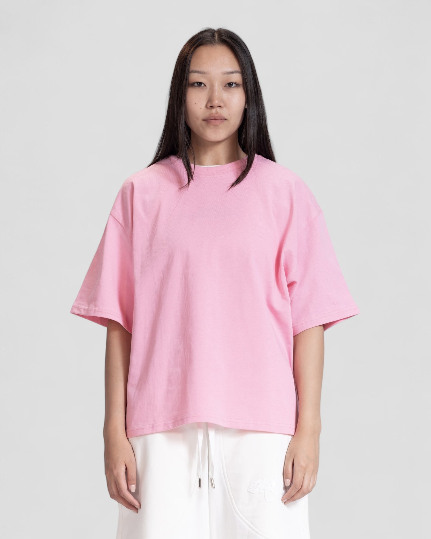 The Perfect Blank Pink Boxy Tshirt