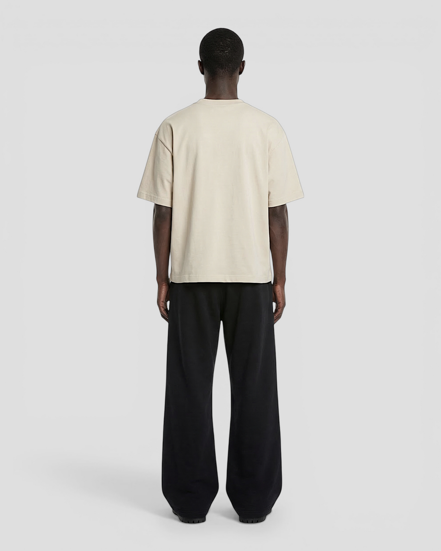 Norte Oversized Blank Beige Tee V2