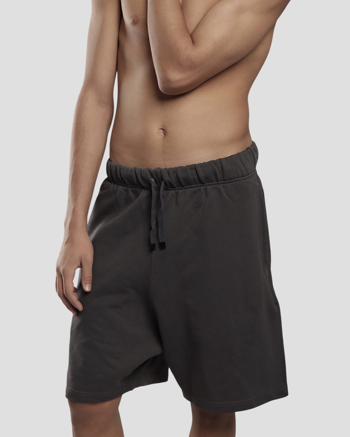 The Perfect Blank Grey Shorts