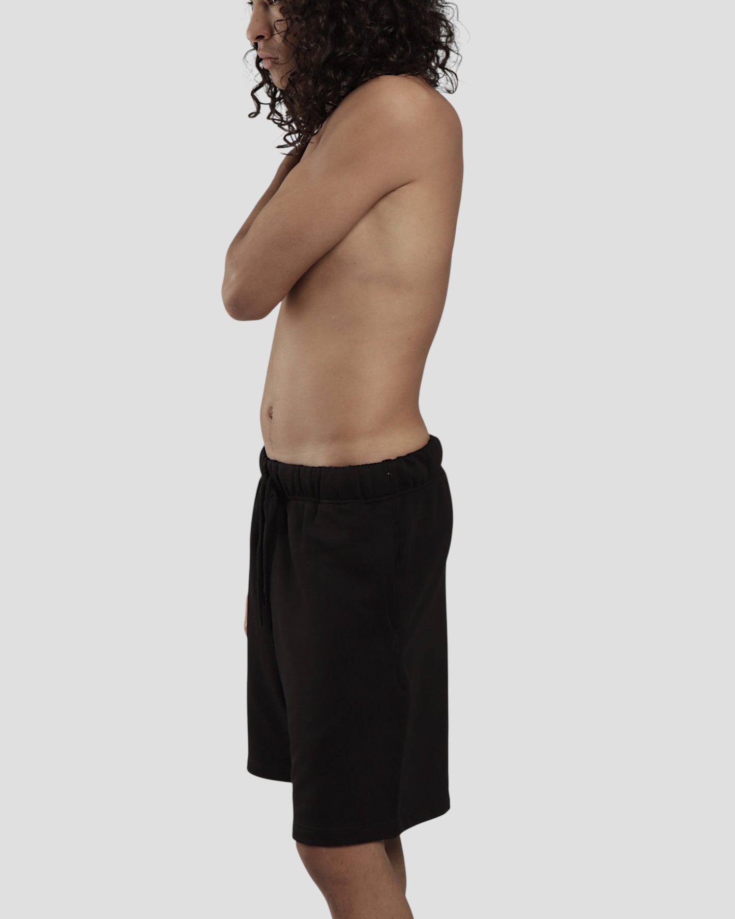 The Perfect Blank Black Shorts