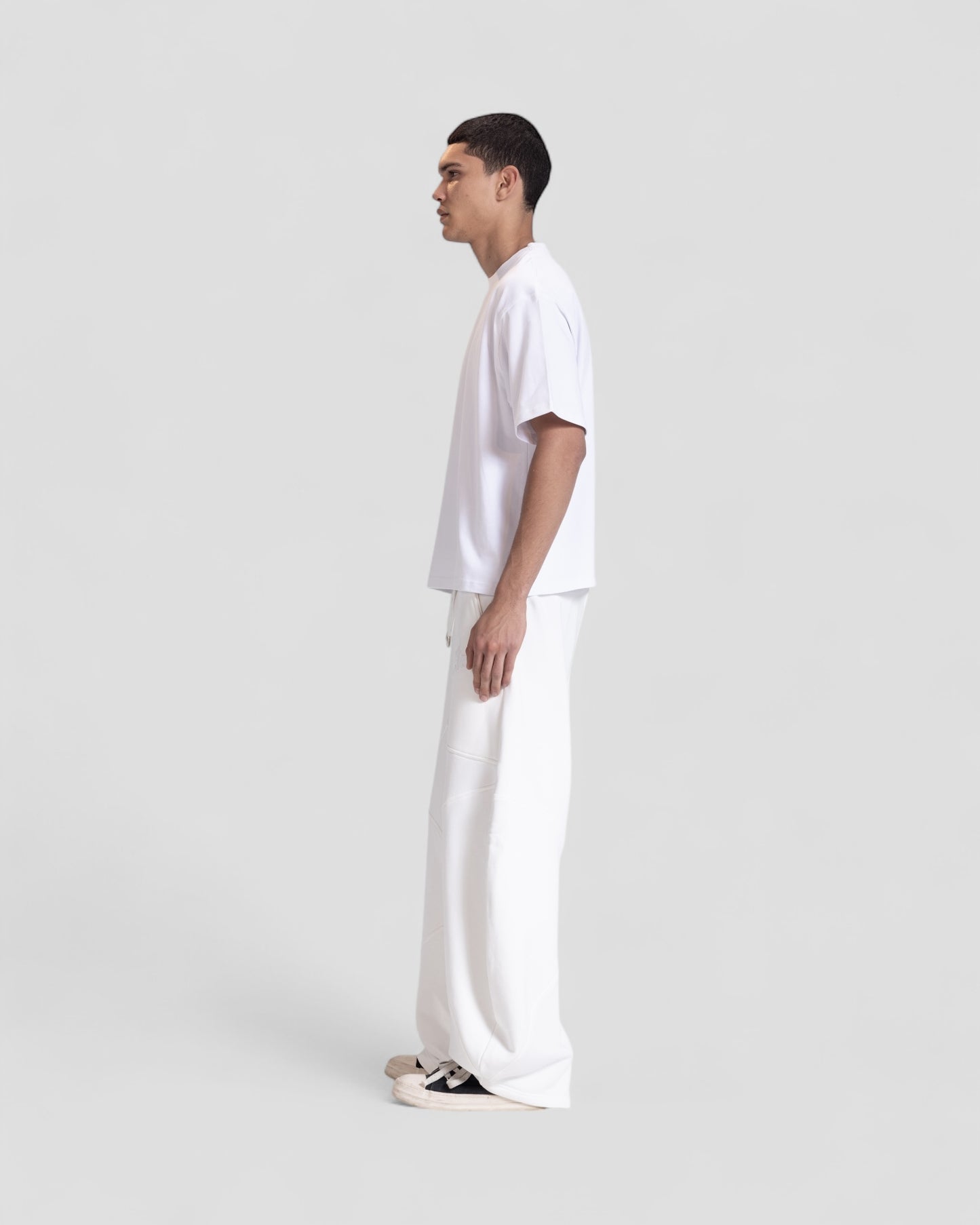 The Perfect Blank Black Boxy Tshirt V1