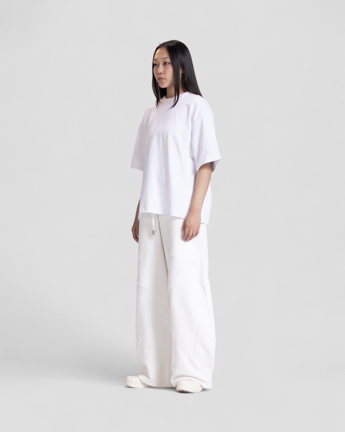 The Perfect Blank Black Boxy Tshirt V1