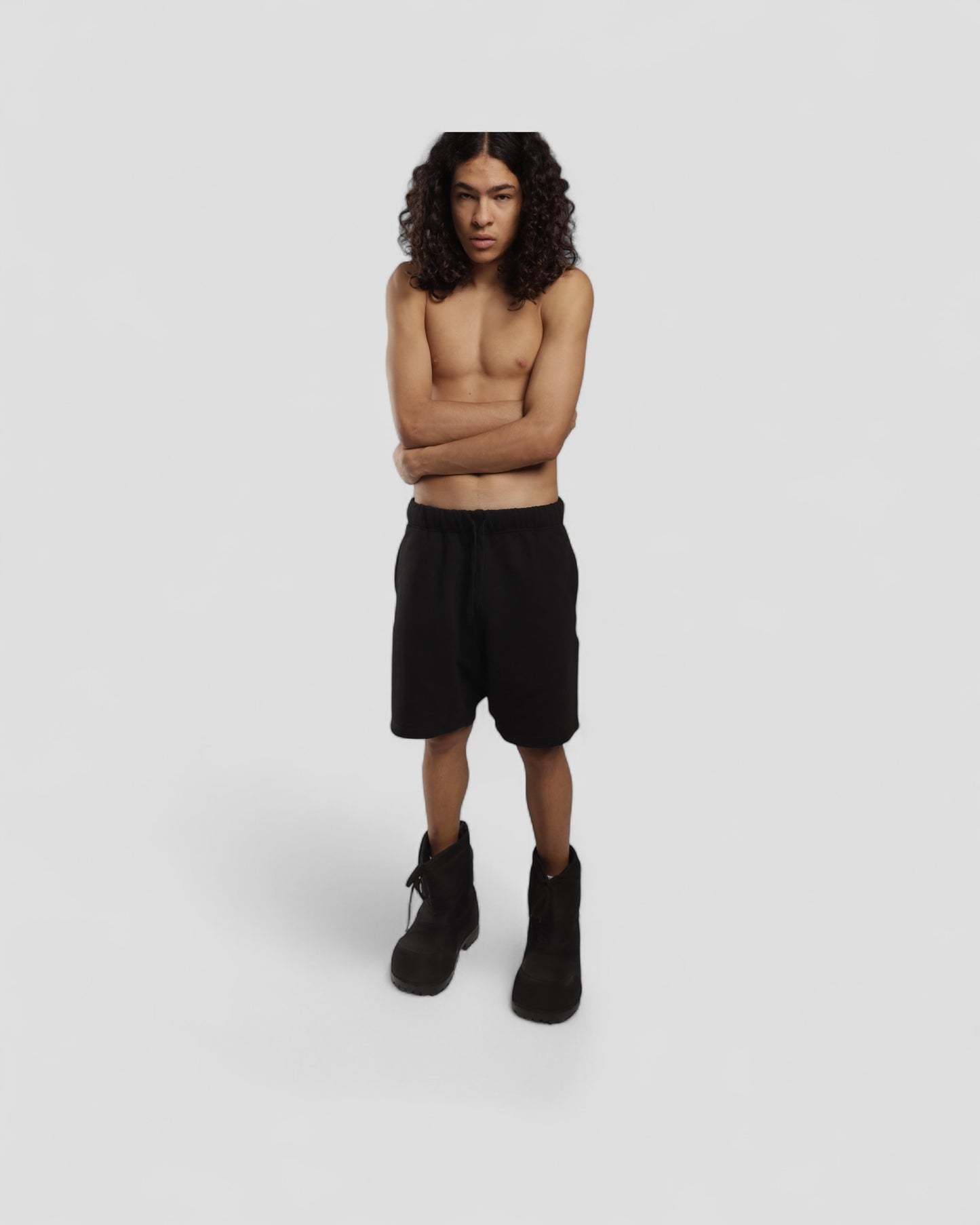 The Perfect Blank Black Shorts