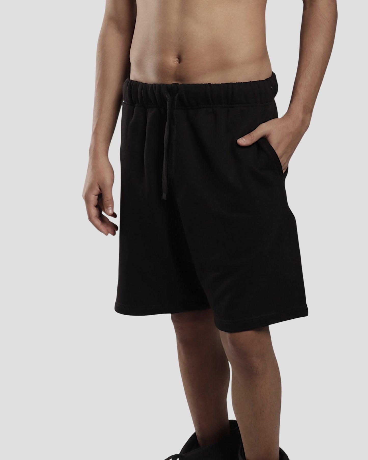 The Perfect Blank Black Shorts