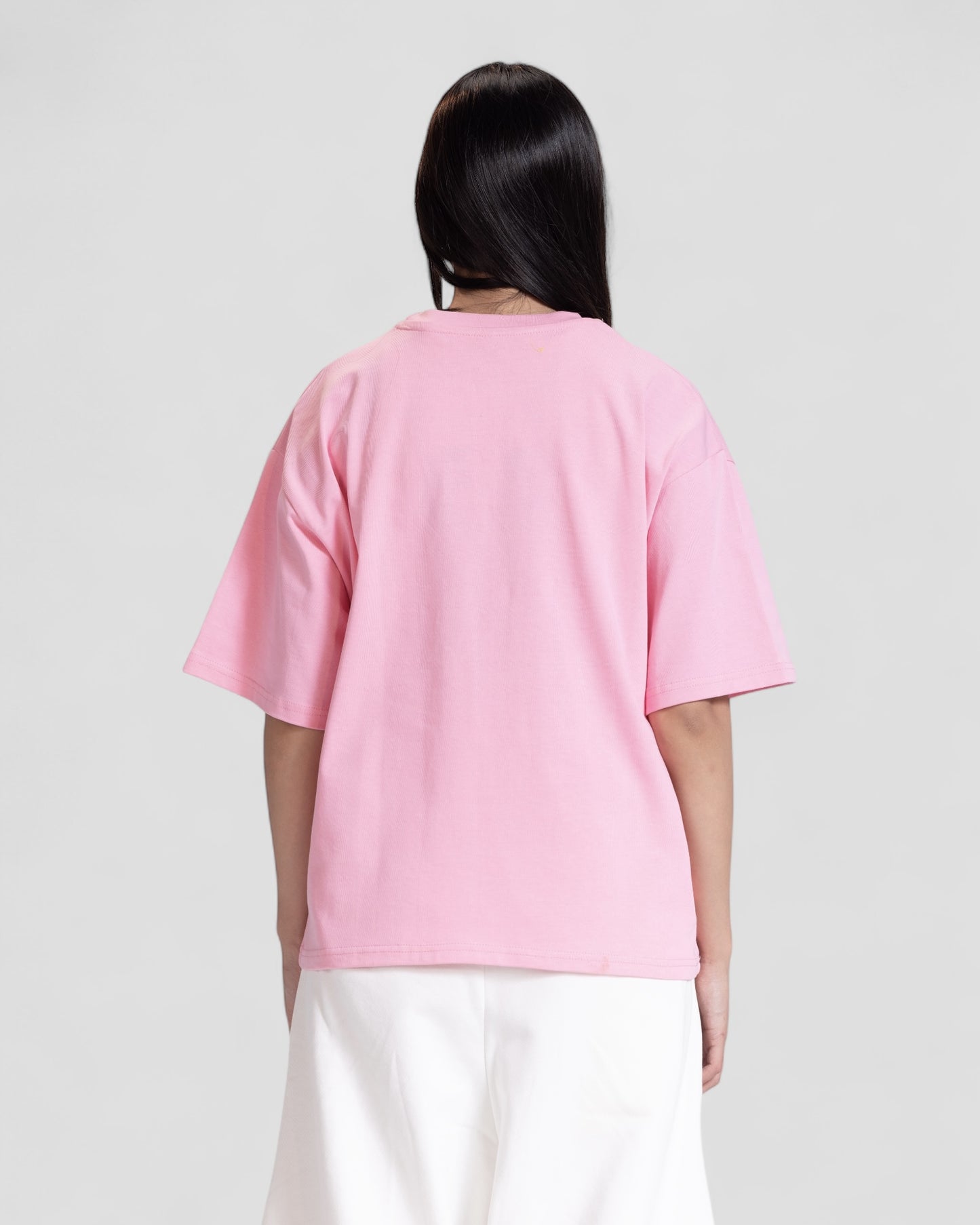 The Perfect Blank Pink Boxy Tshirt
