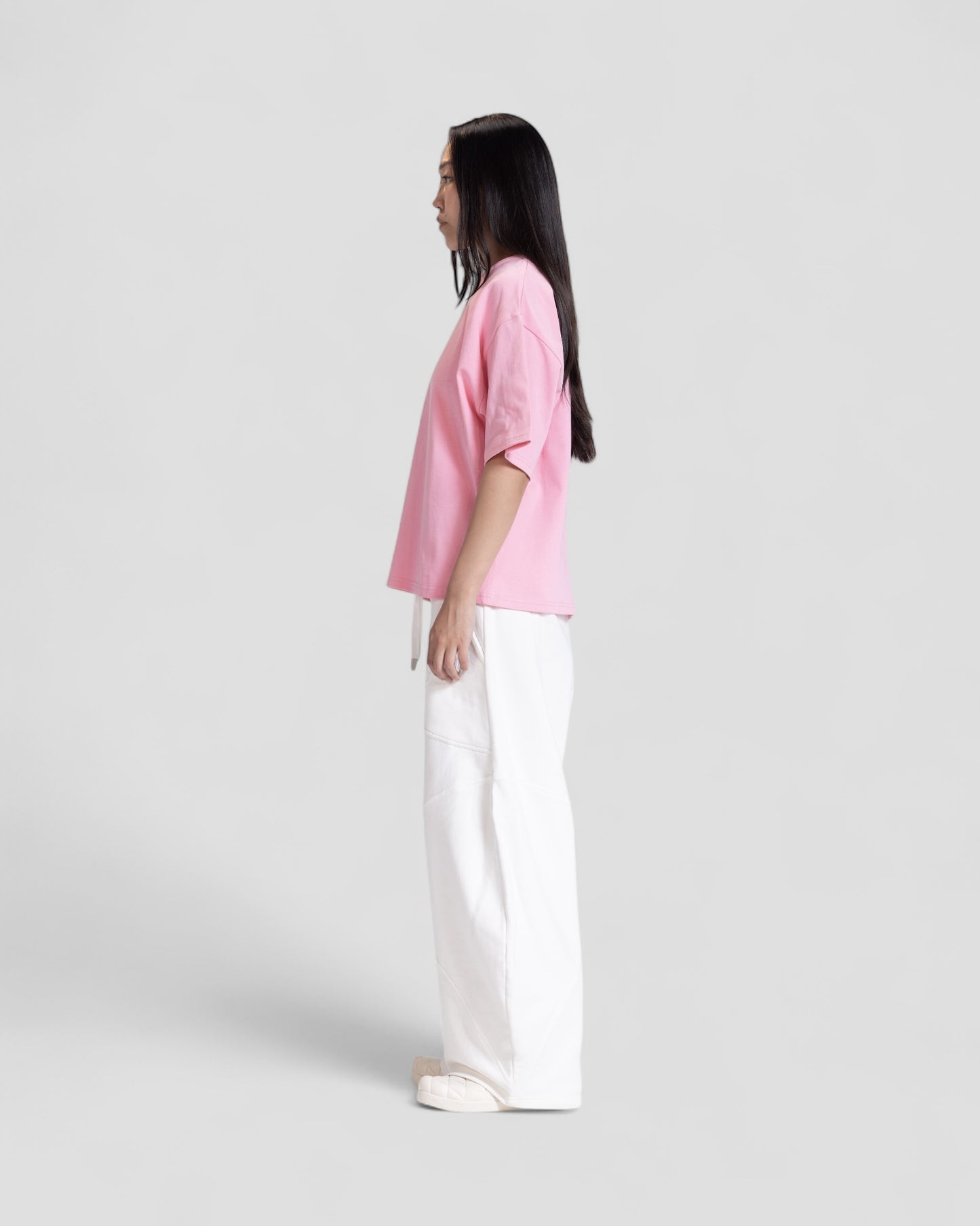 The Perfect Blank Pink Boxy Tshirt