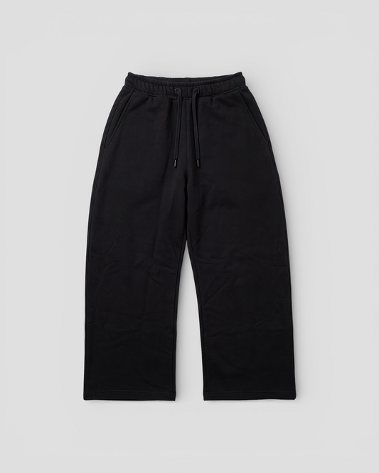 The Perfect Blank Black Sweatpants