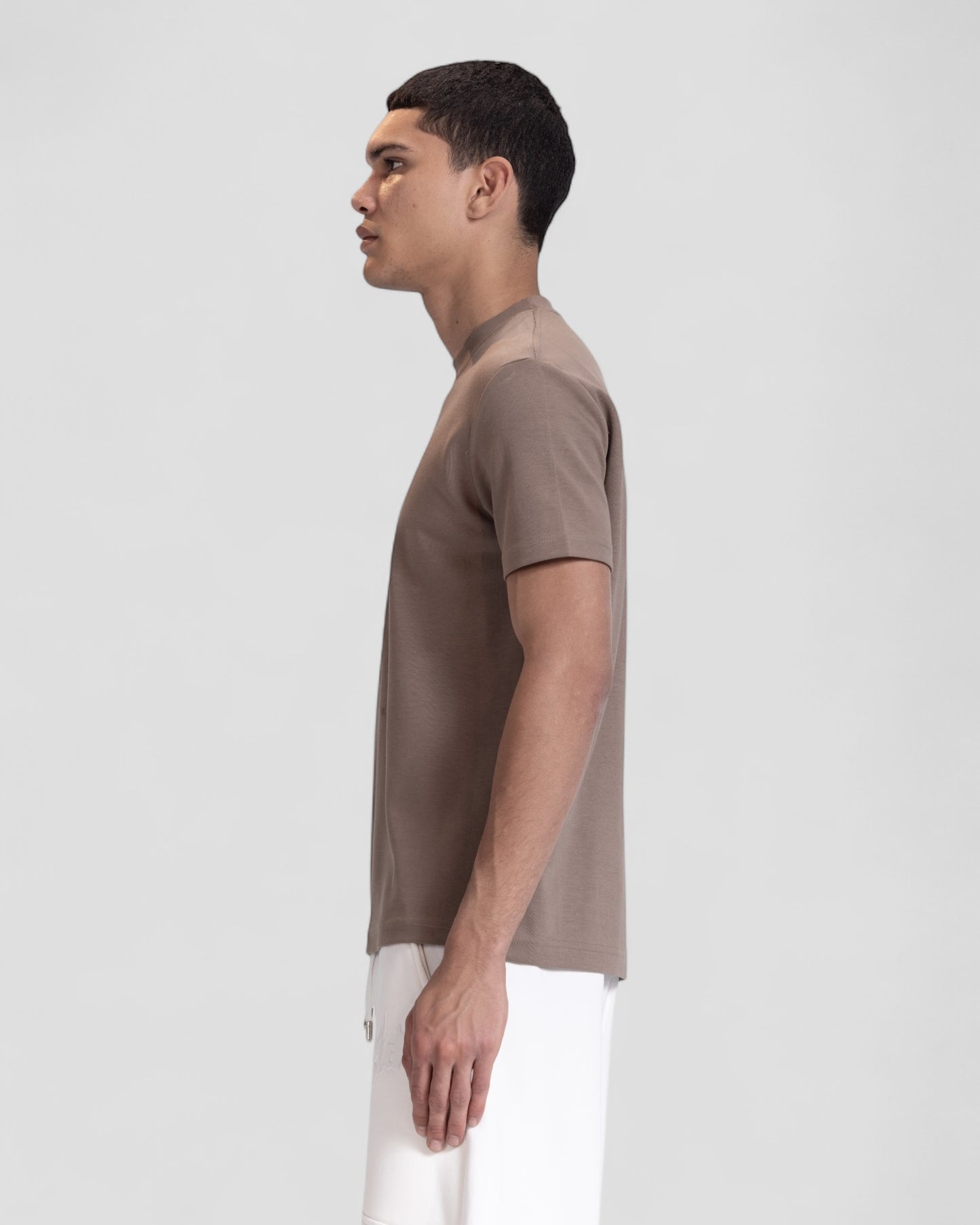 The Perfect Blank Brown Regular Fit Tshirt V1
