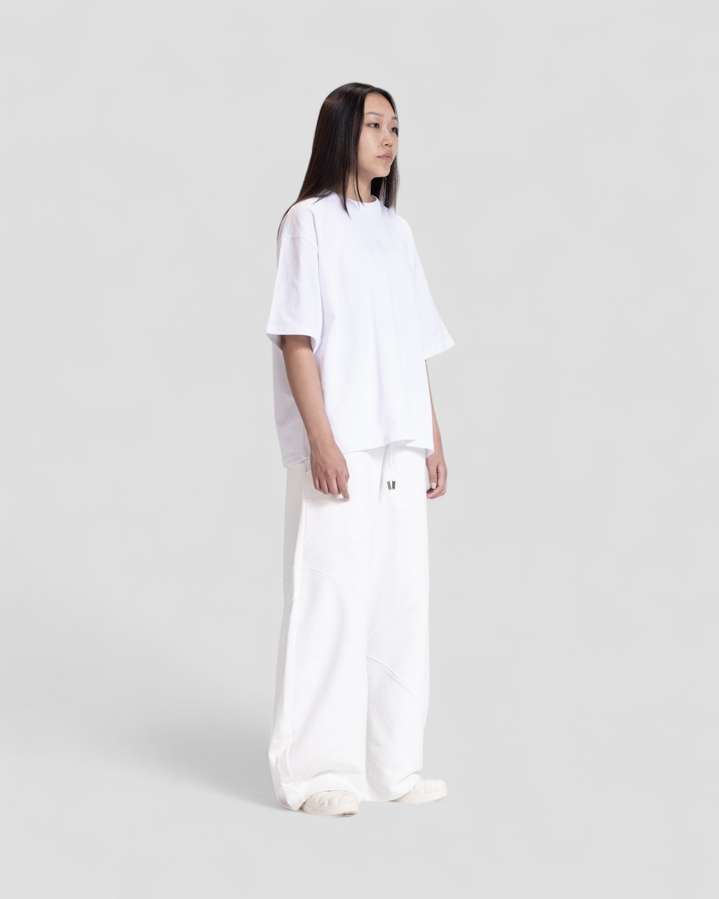 The Perfect Blank Black Boxy Tshirt V1