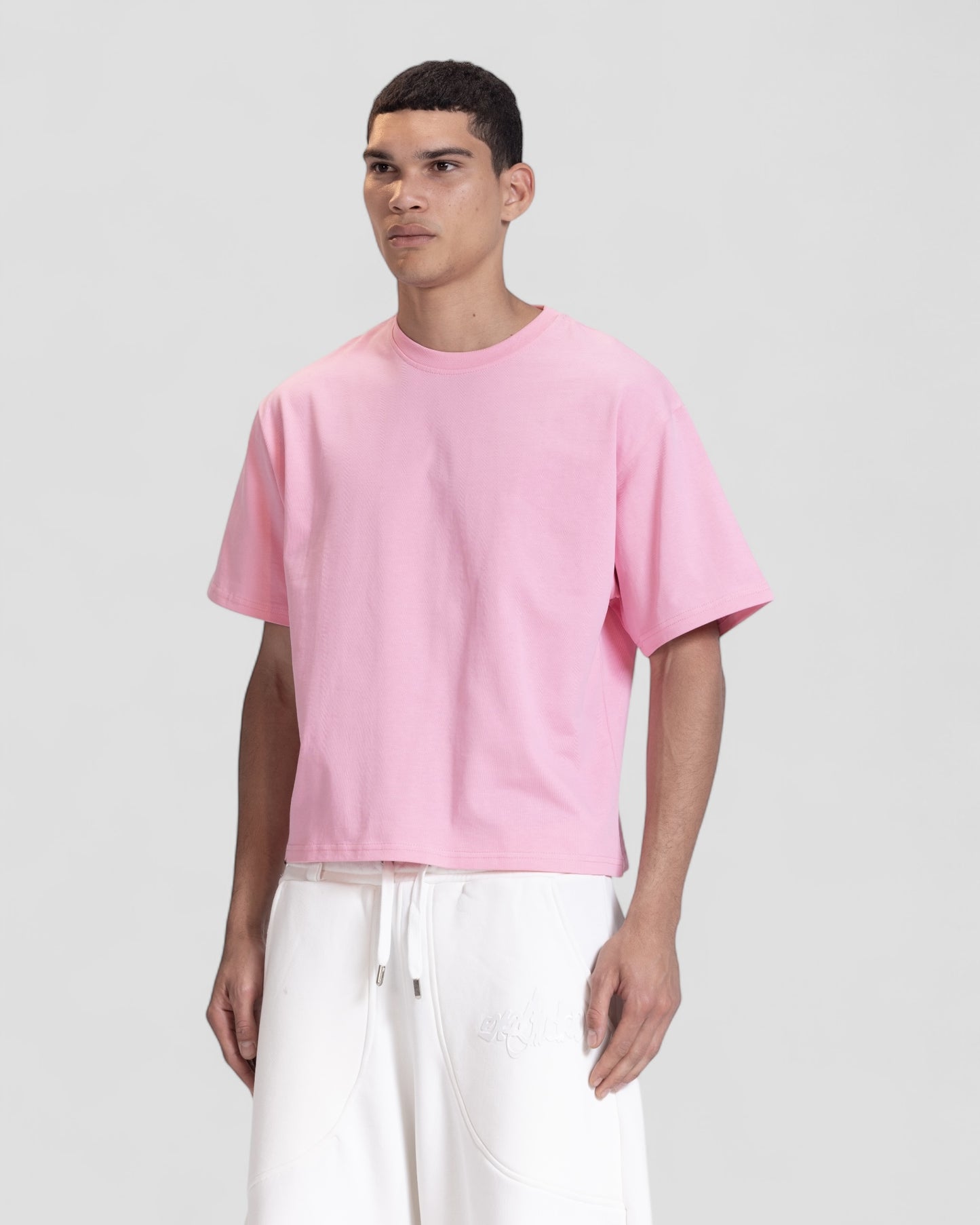 The Perfect Blank Pink Boxy Tshirt