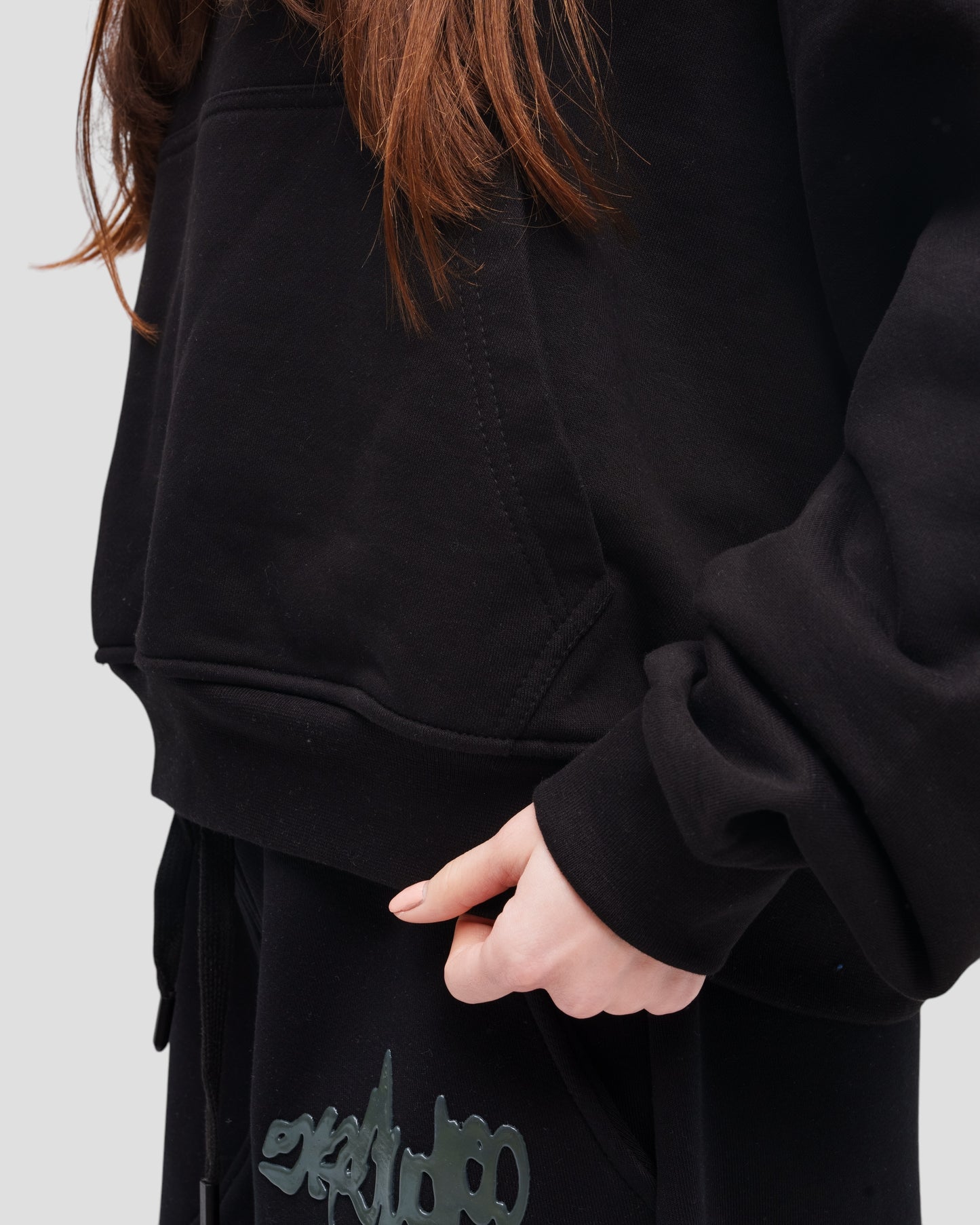 The Perfect Blank Black Hoodie