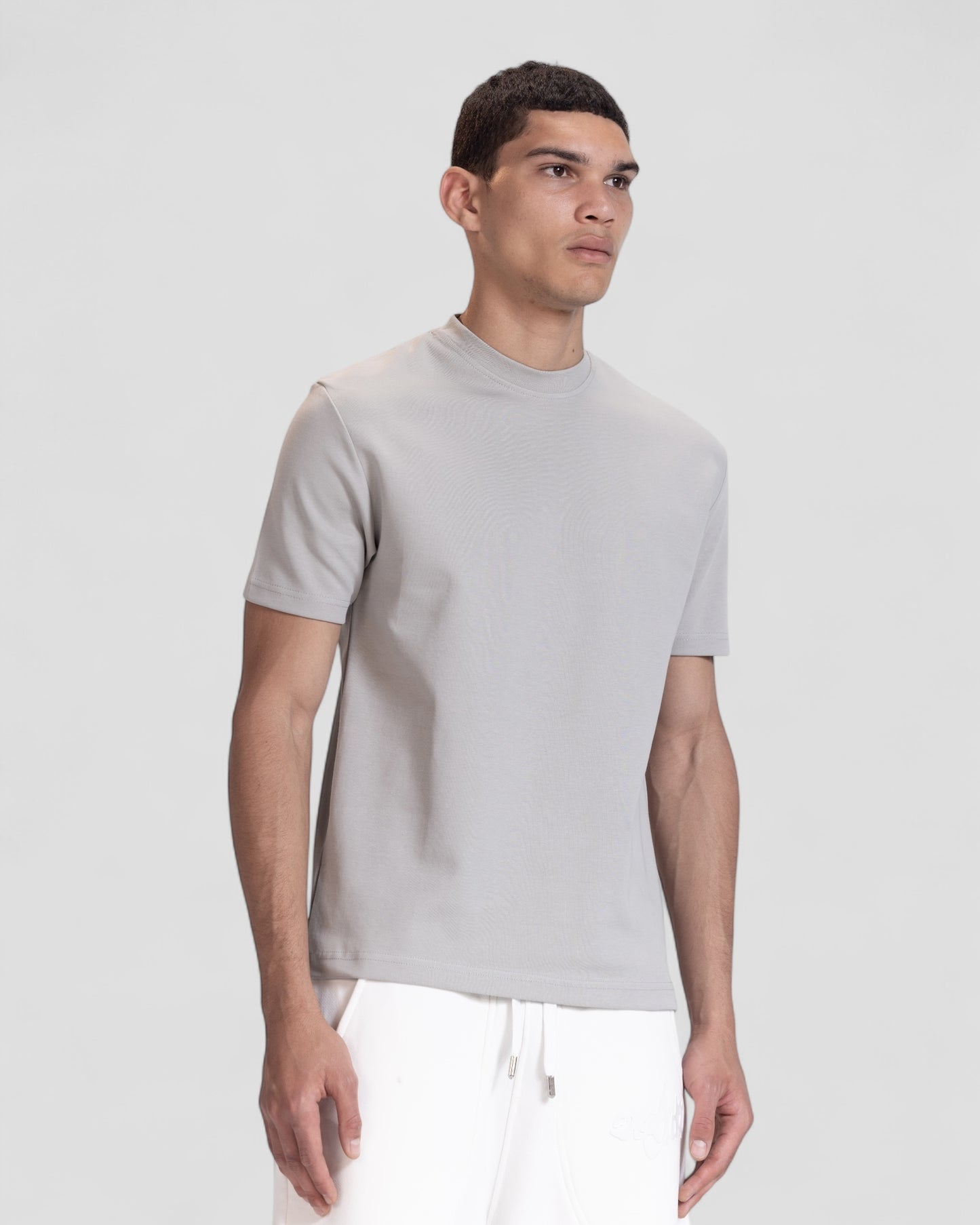 The Perfect Blank Grey Regular Fit Tshirt