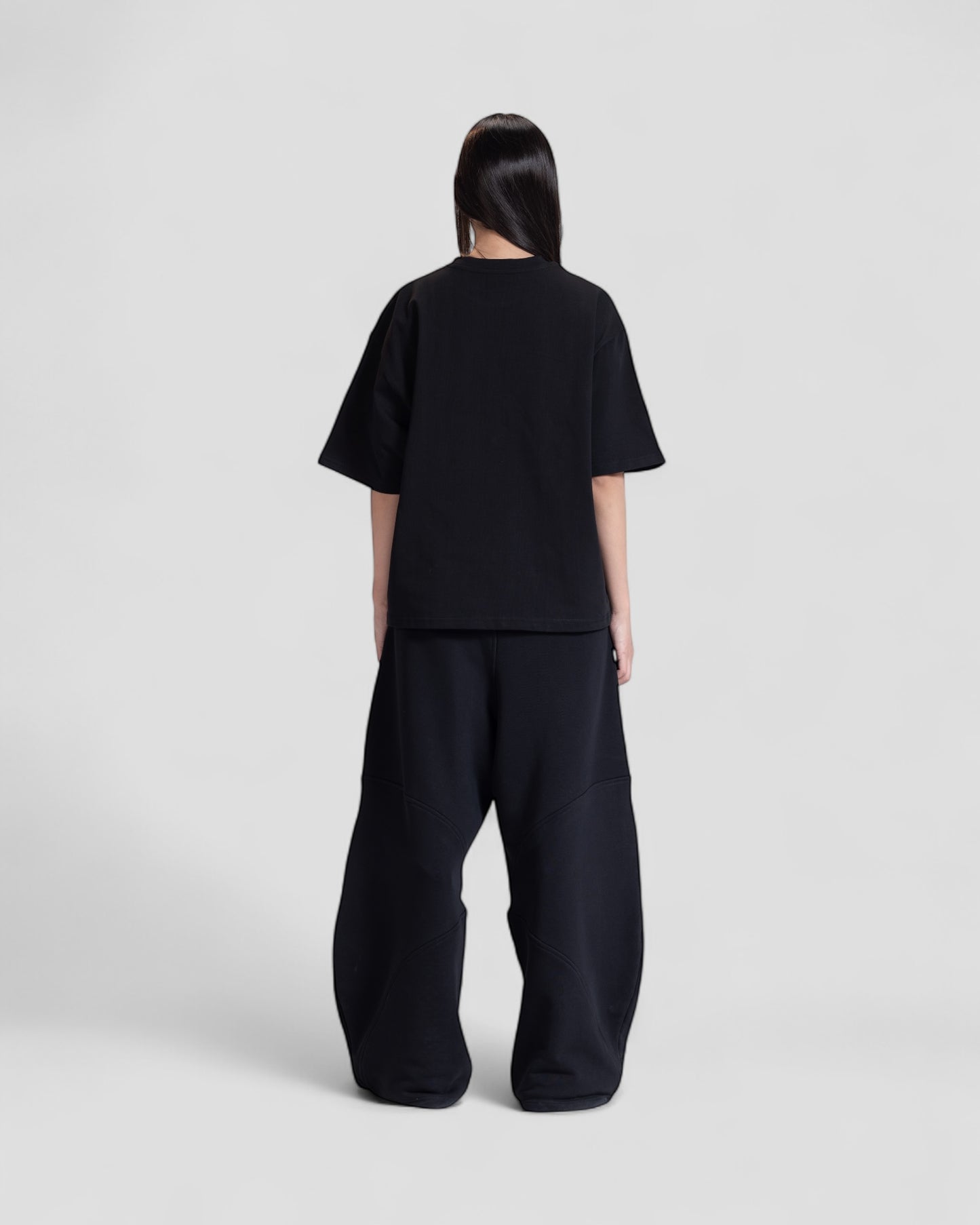 The Perfect Blank Black Boxy Tshirt