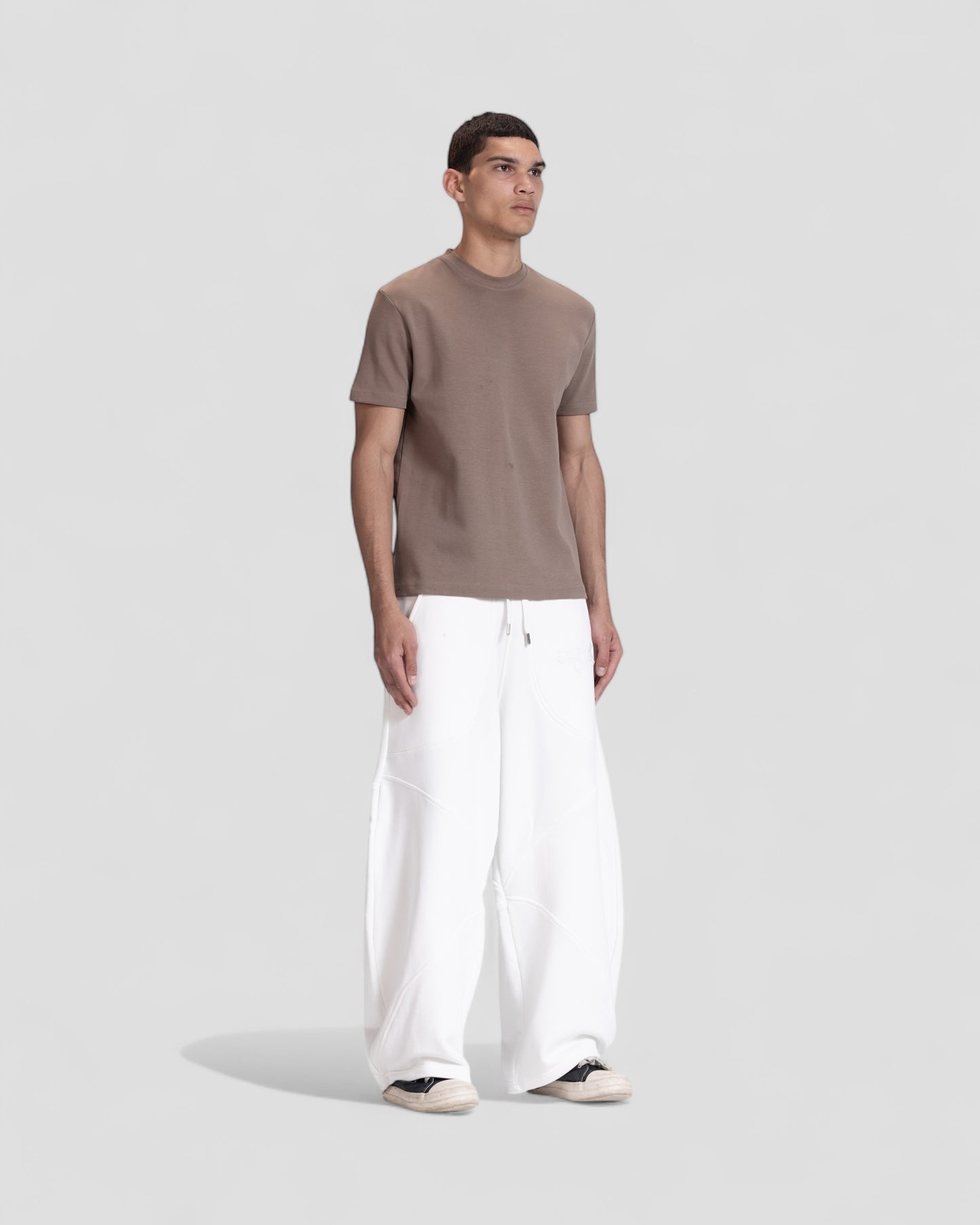 The Perfect Blank Brown Regular Fit Tshirt V1