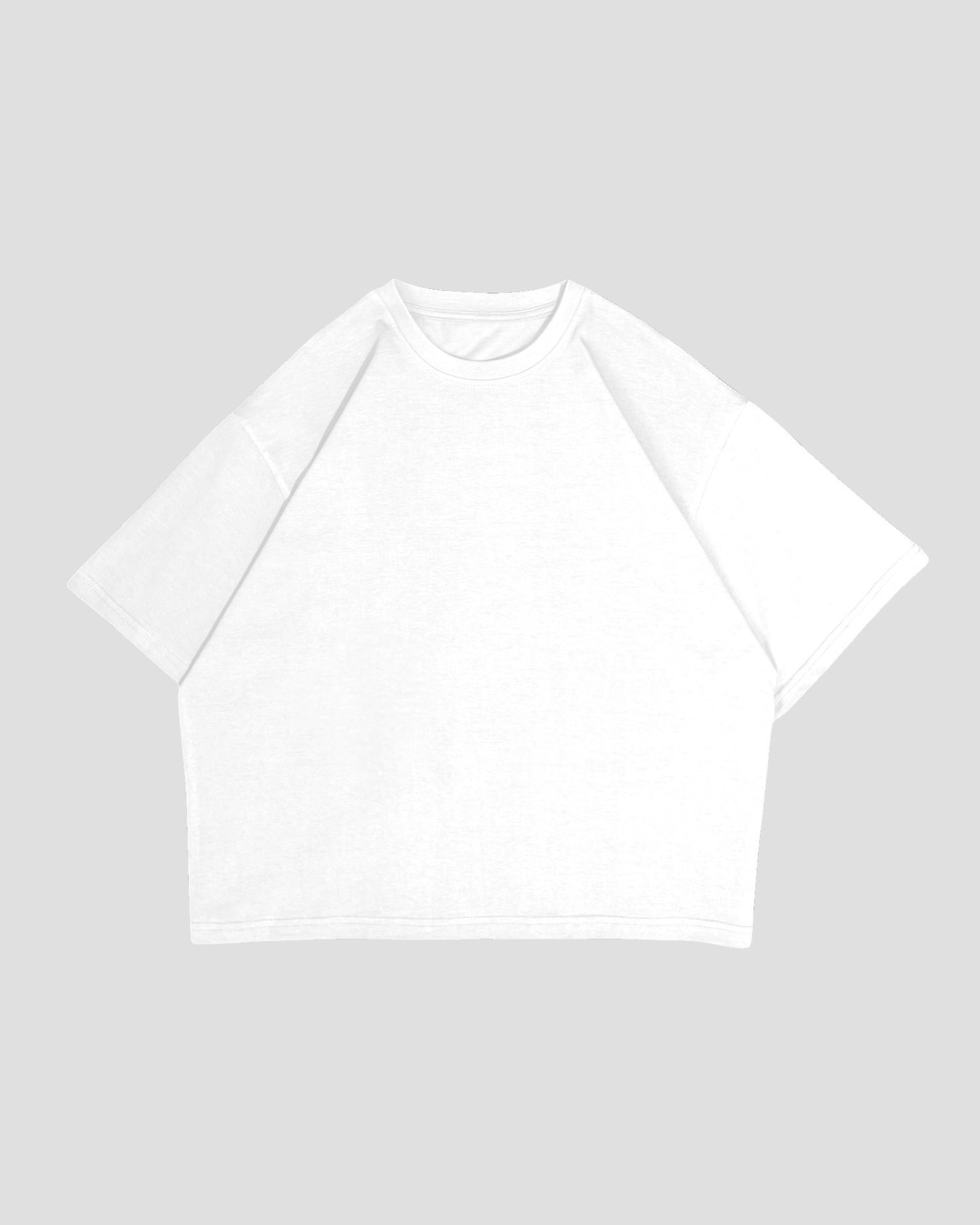 The Perfect Blank Black Boxy Tshirt V1