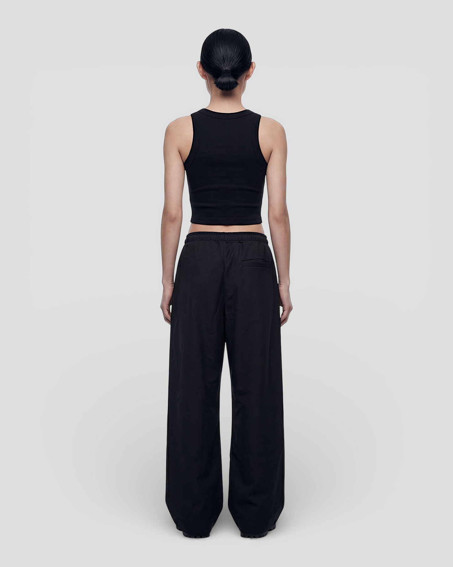 The Perfect Blank Black Sweatpants