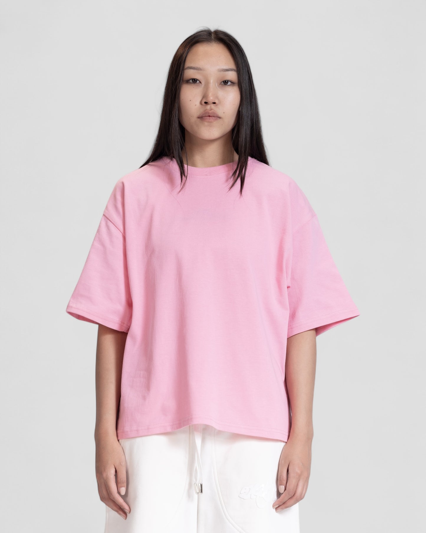 The Perfect Blank Pink Boxy Tshirt
