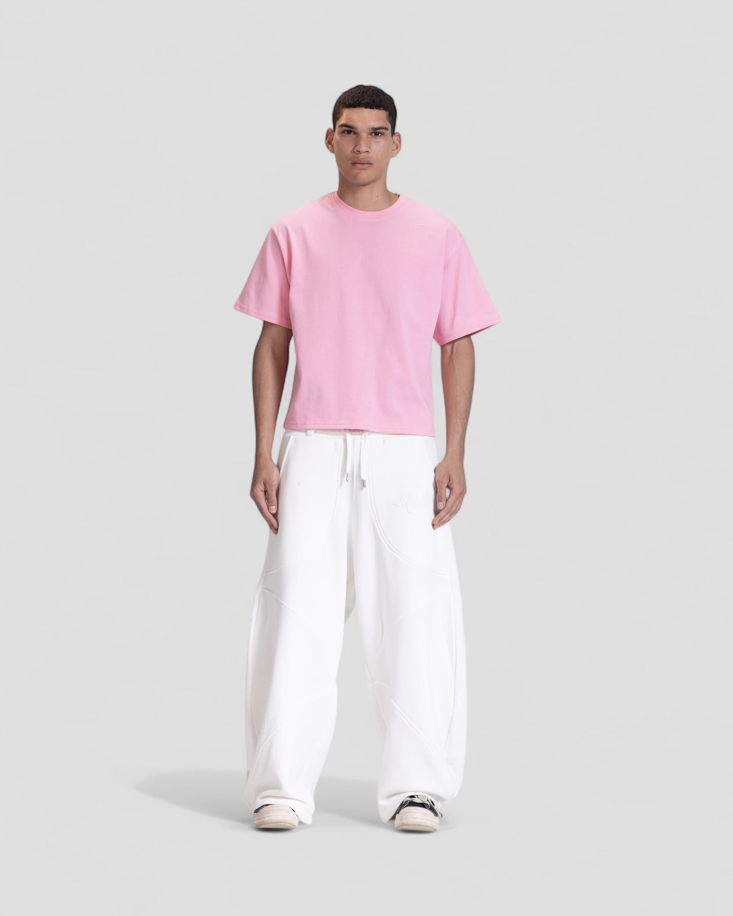 The Perfect Blank Pink Boxy Tshirt