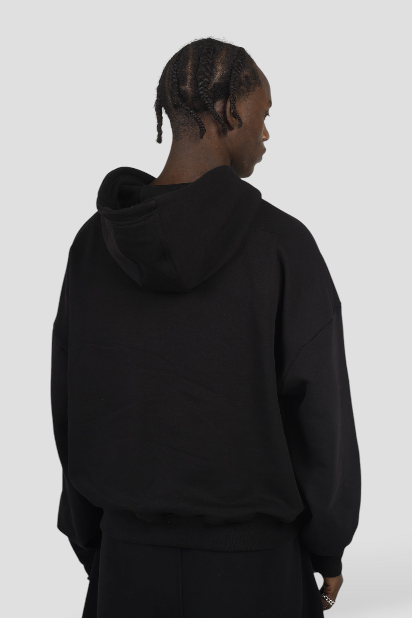 The Perfect Blank Black Zipup Jacket ‎