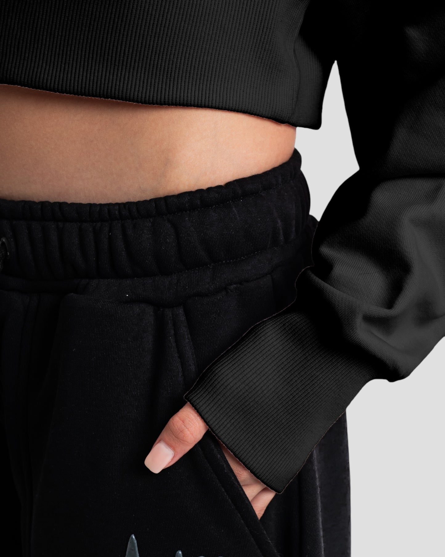 The Perfect Blank Black Baby Hoodie