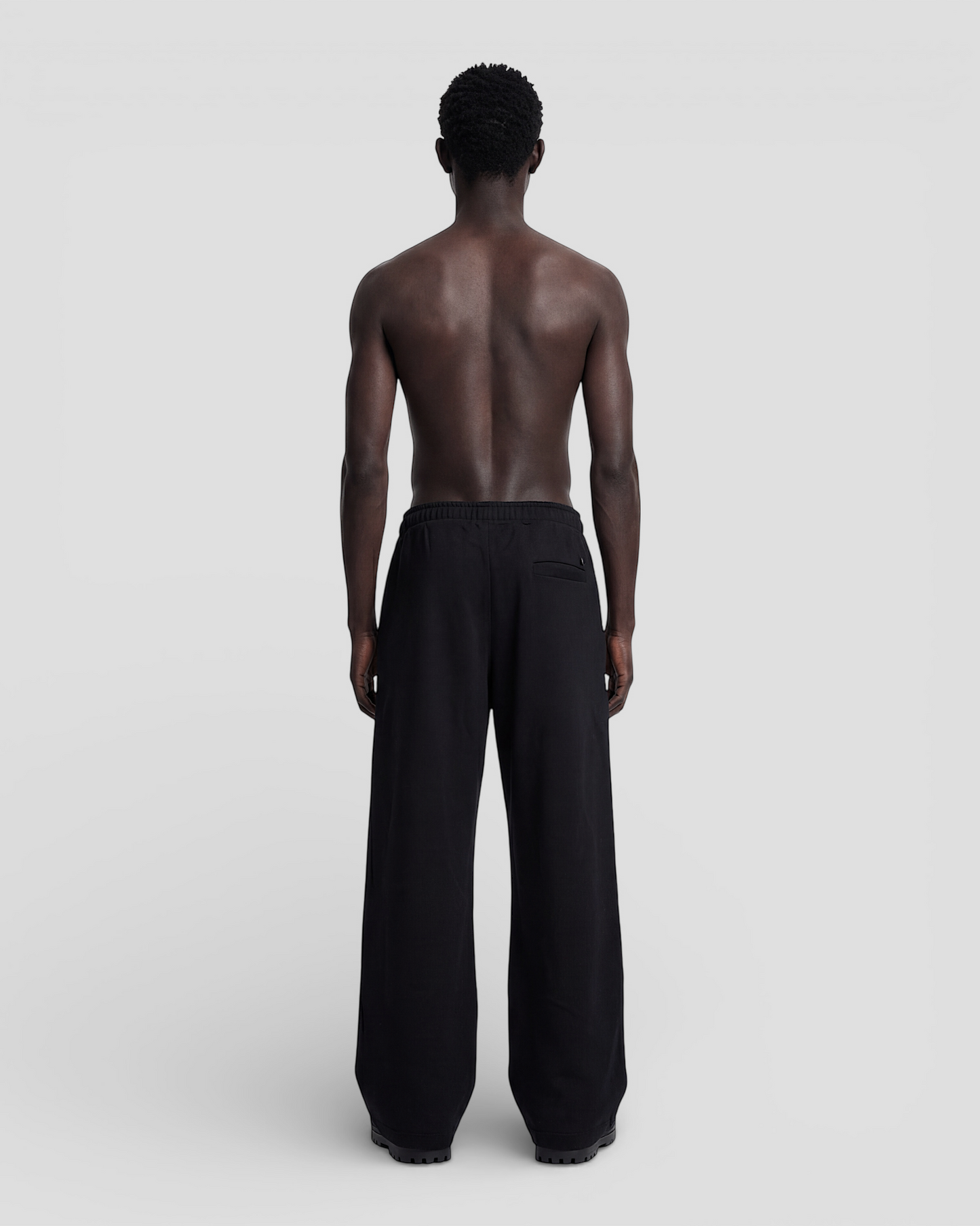 The Perfect Blank Black Sweatpants