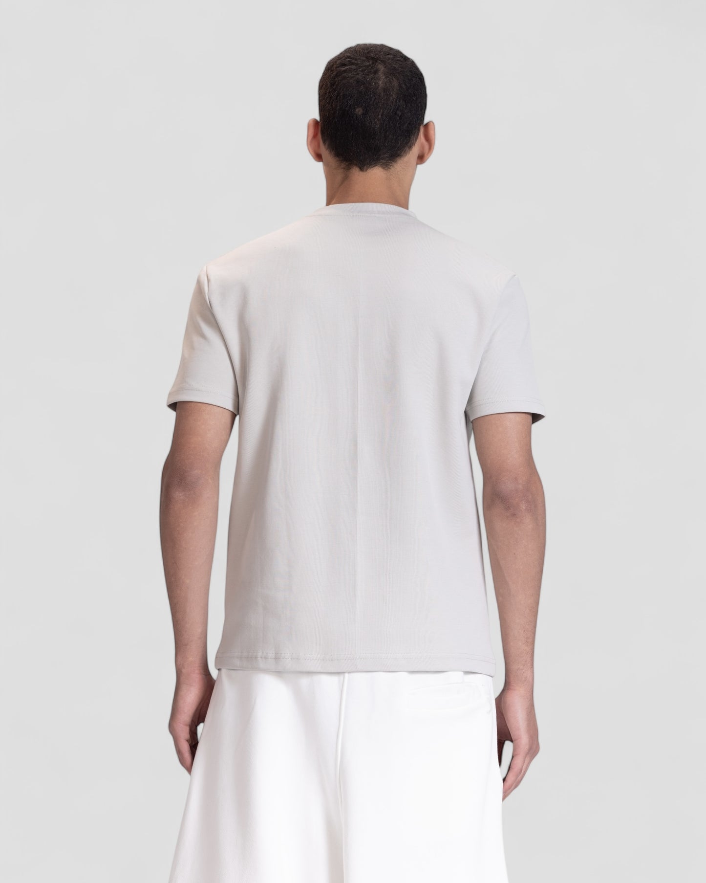 The Perfect Blank Light Grey Regular Fit Tshirt