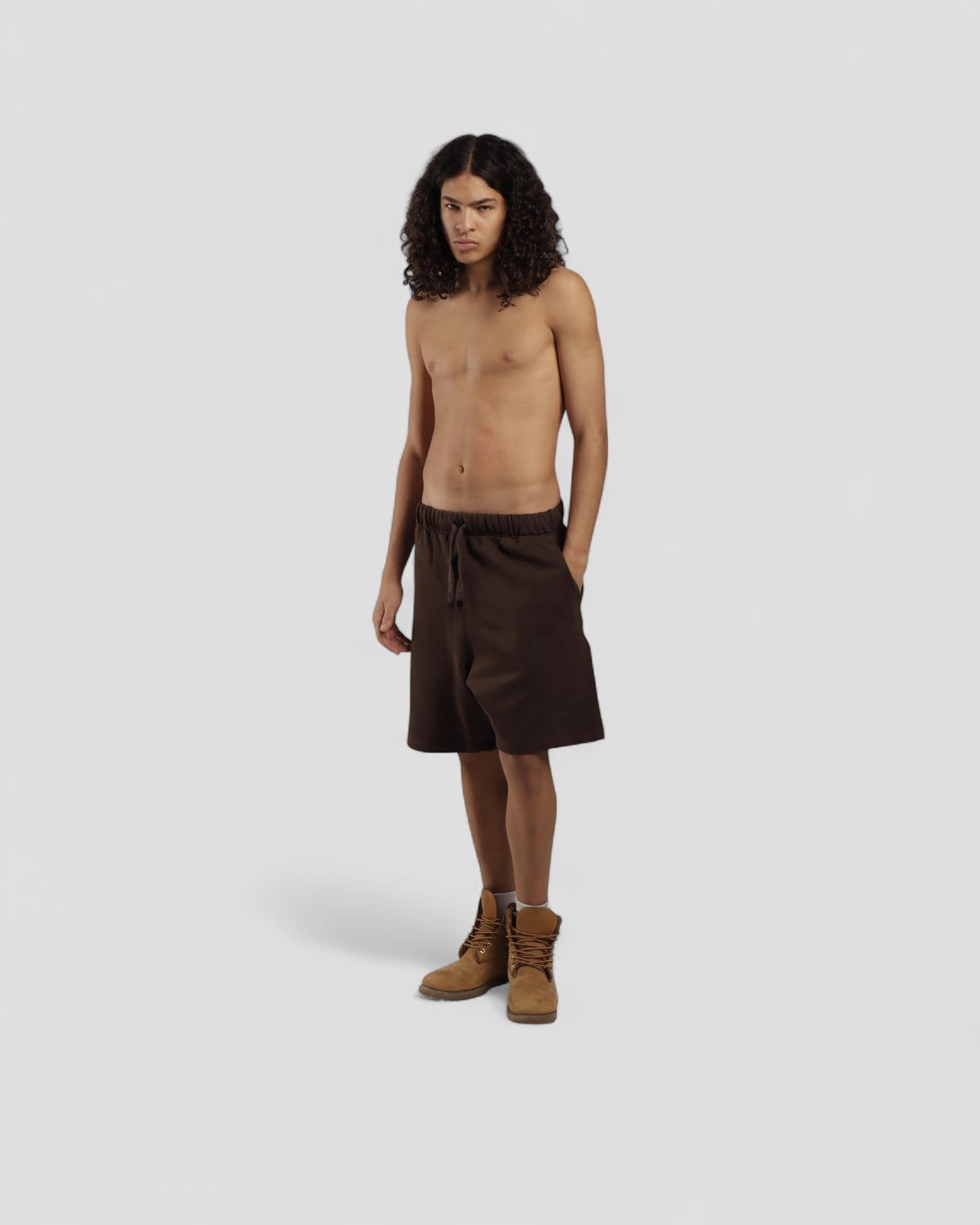 The Perfect Blank Brown Shorts