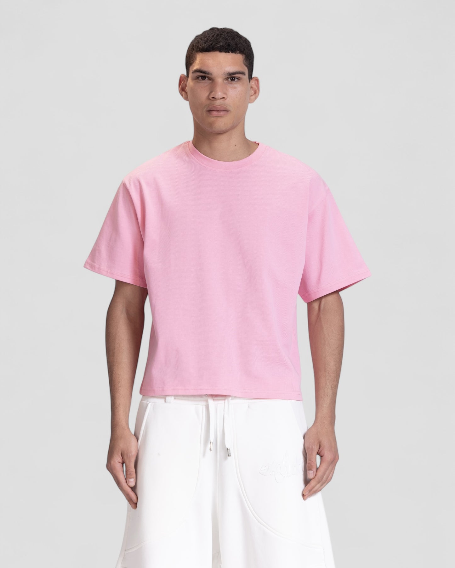 The Perfect Blank Pink Boxy Tshirt