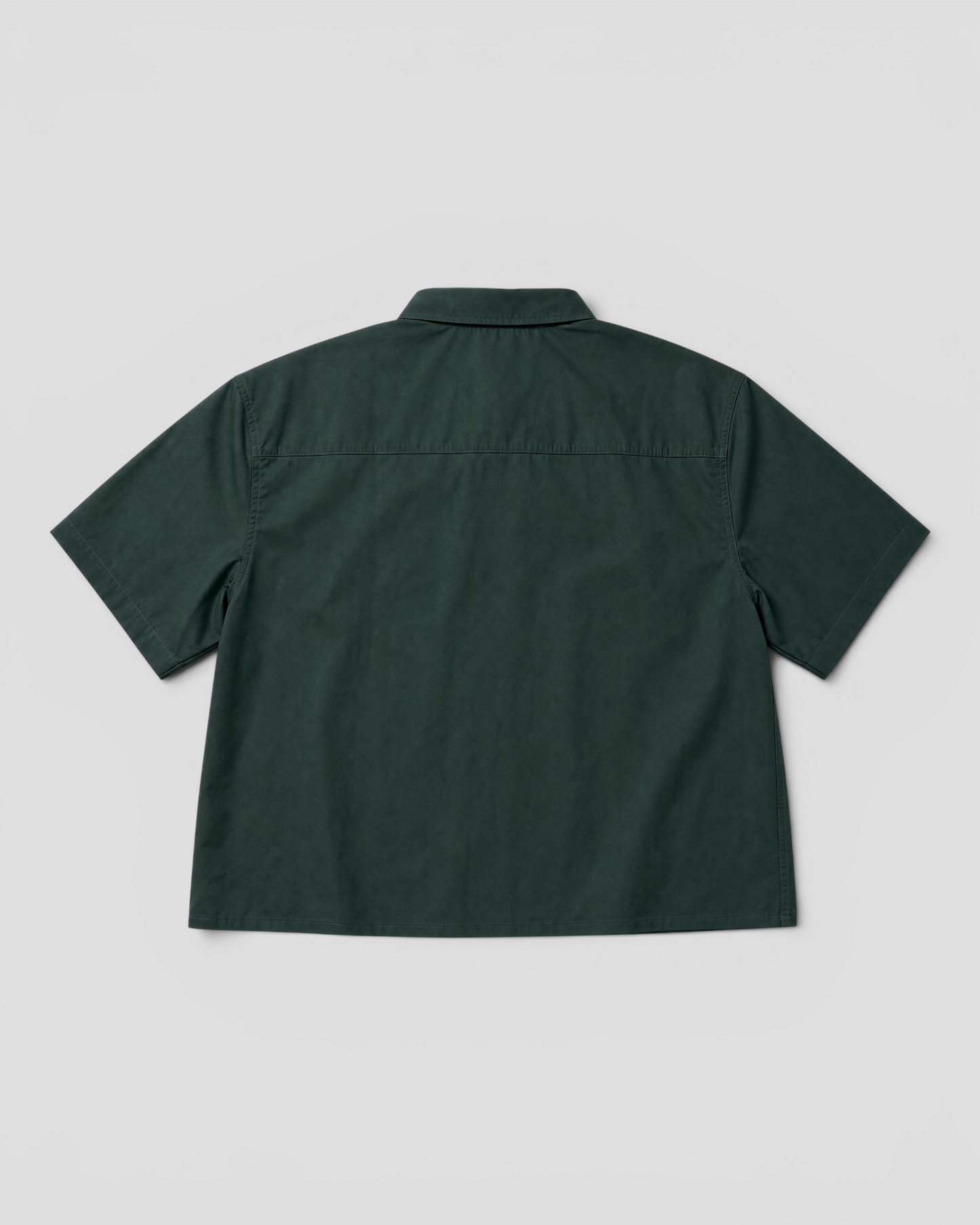 Nate Blank Green Boxy Shirt